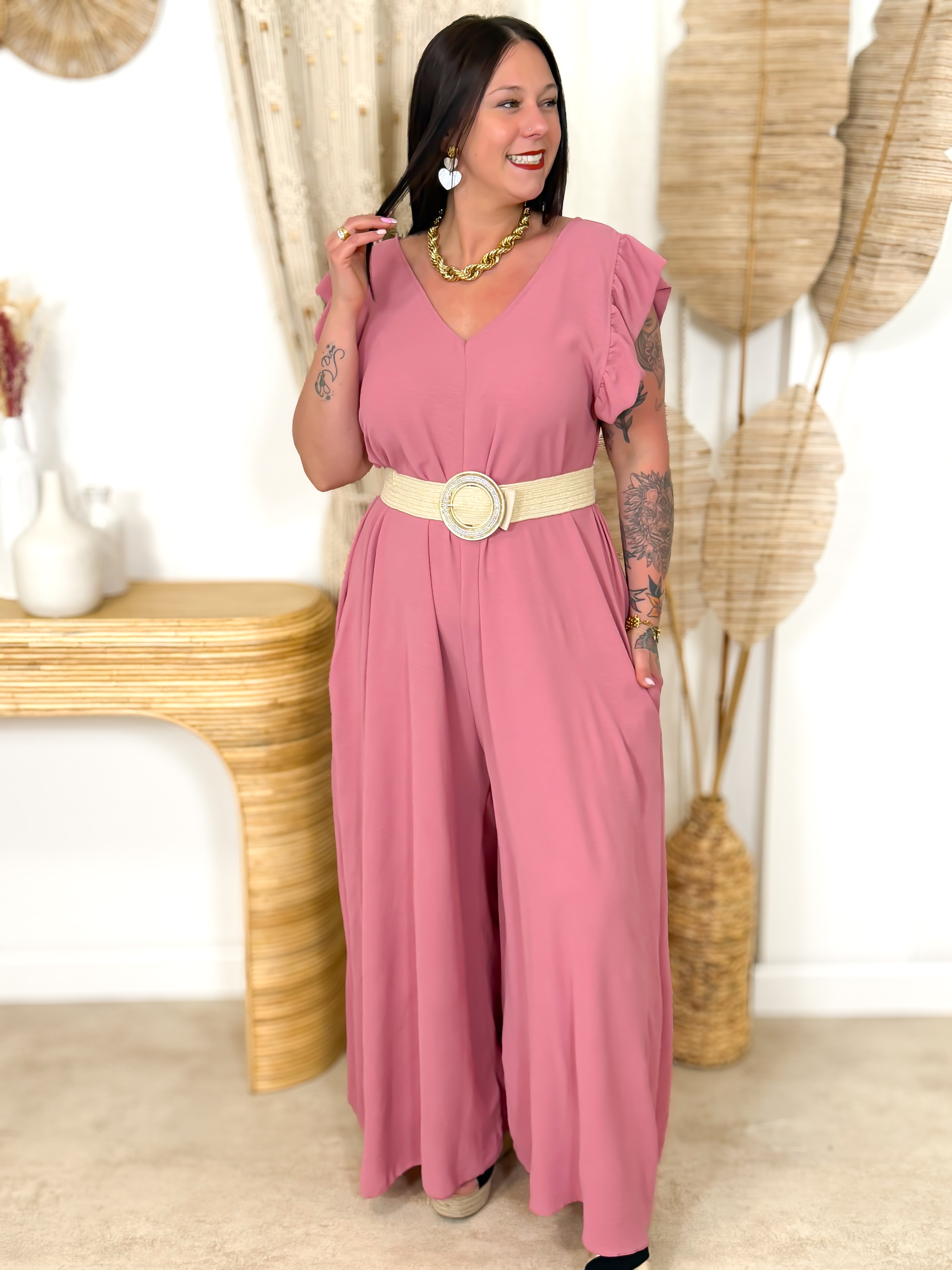 Jumpsuit - Bernadette - Zwart