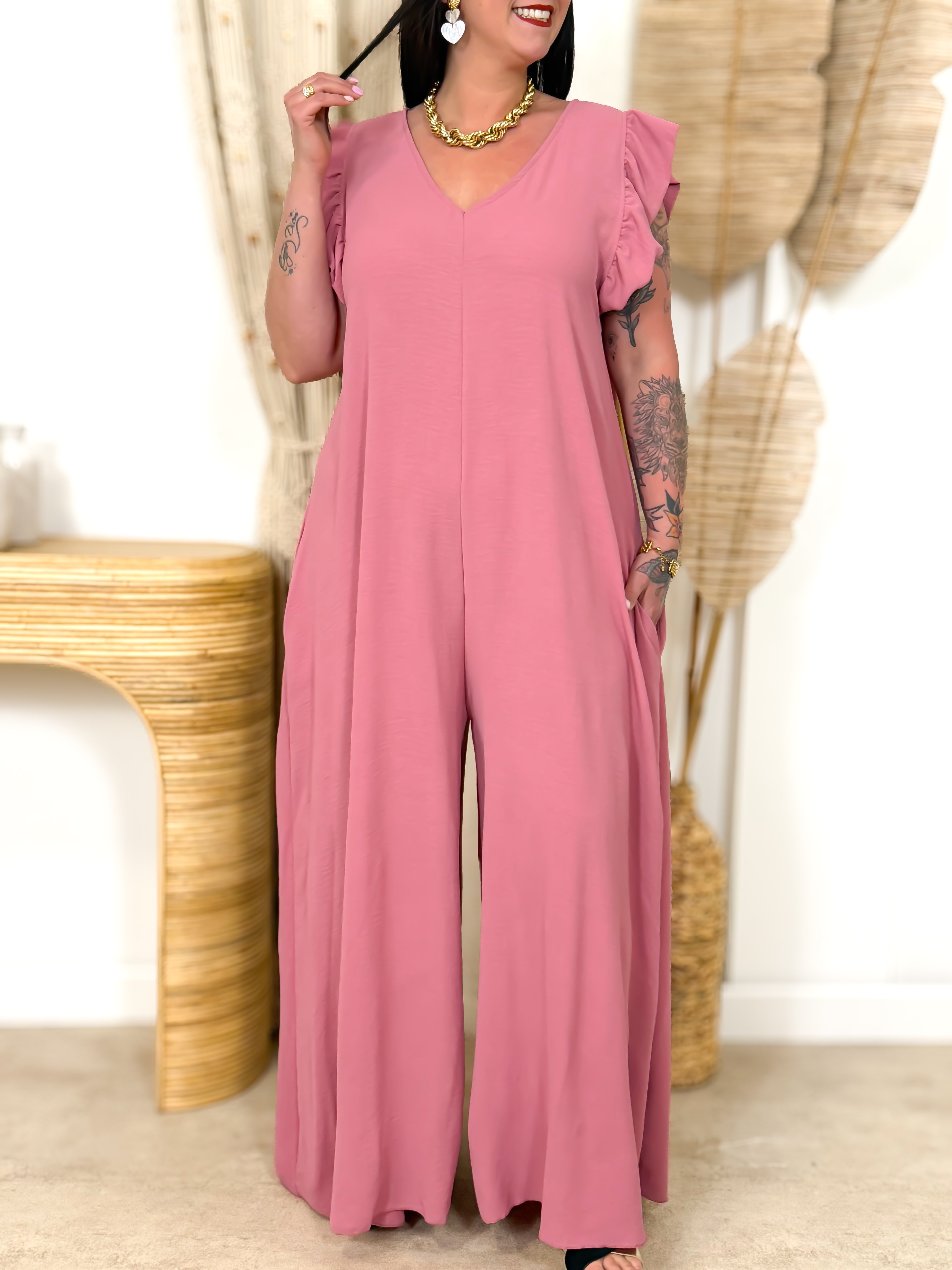 Jumpsuit - Bernadette - Zwart