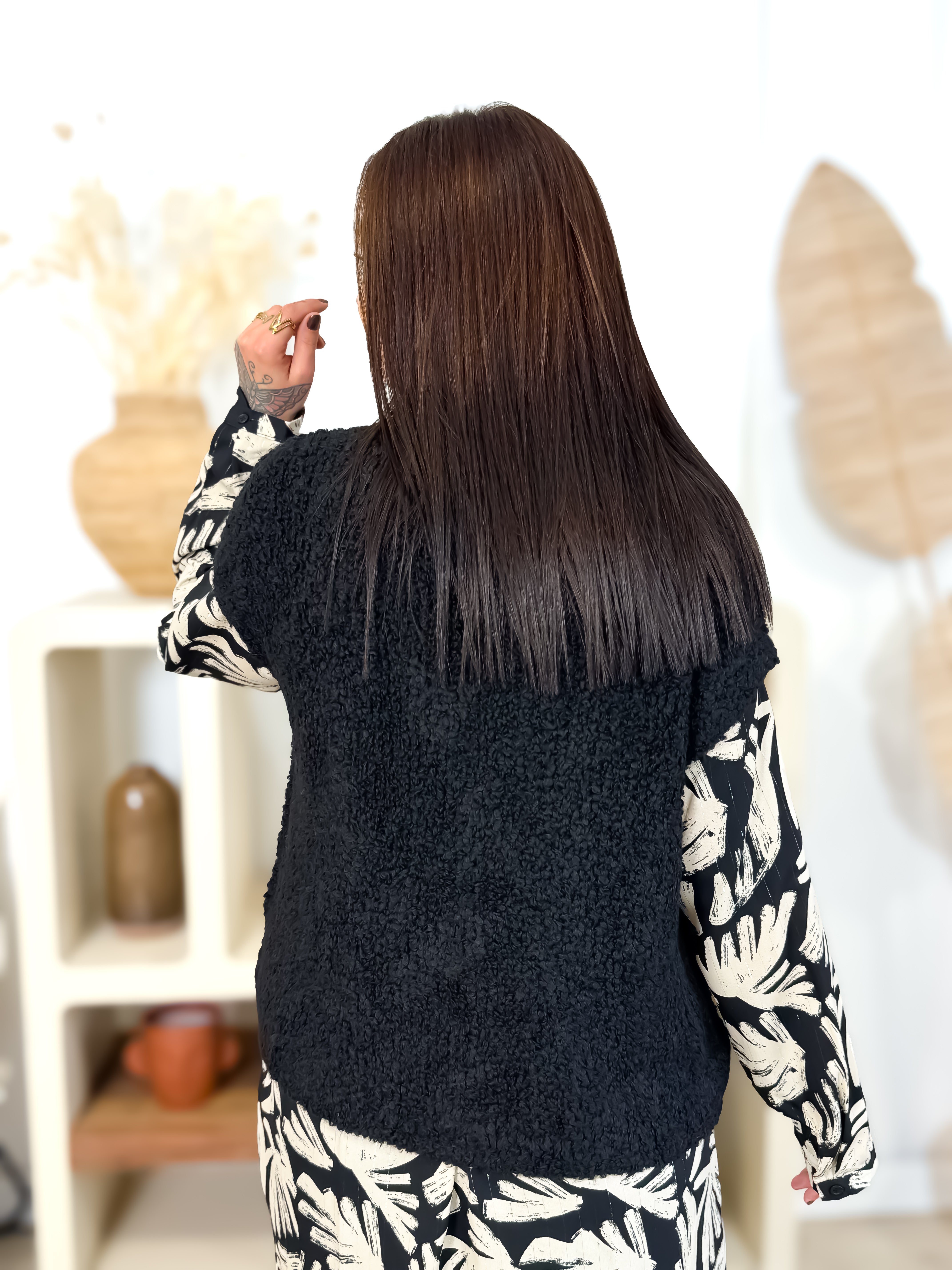 Gilet Sans Manches - Lindiana - Noir