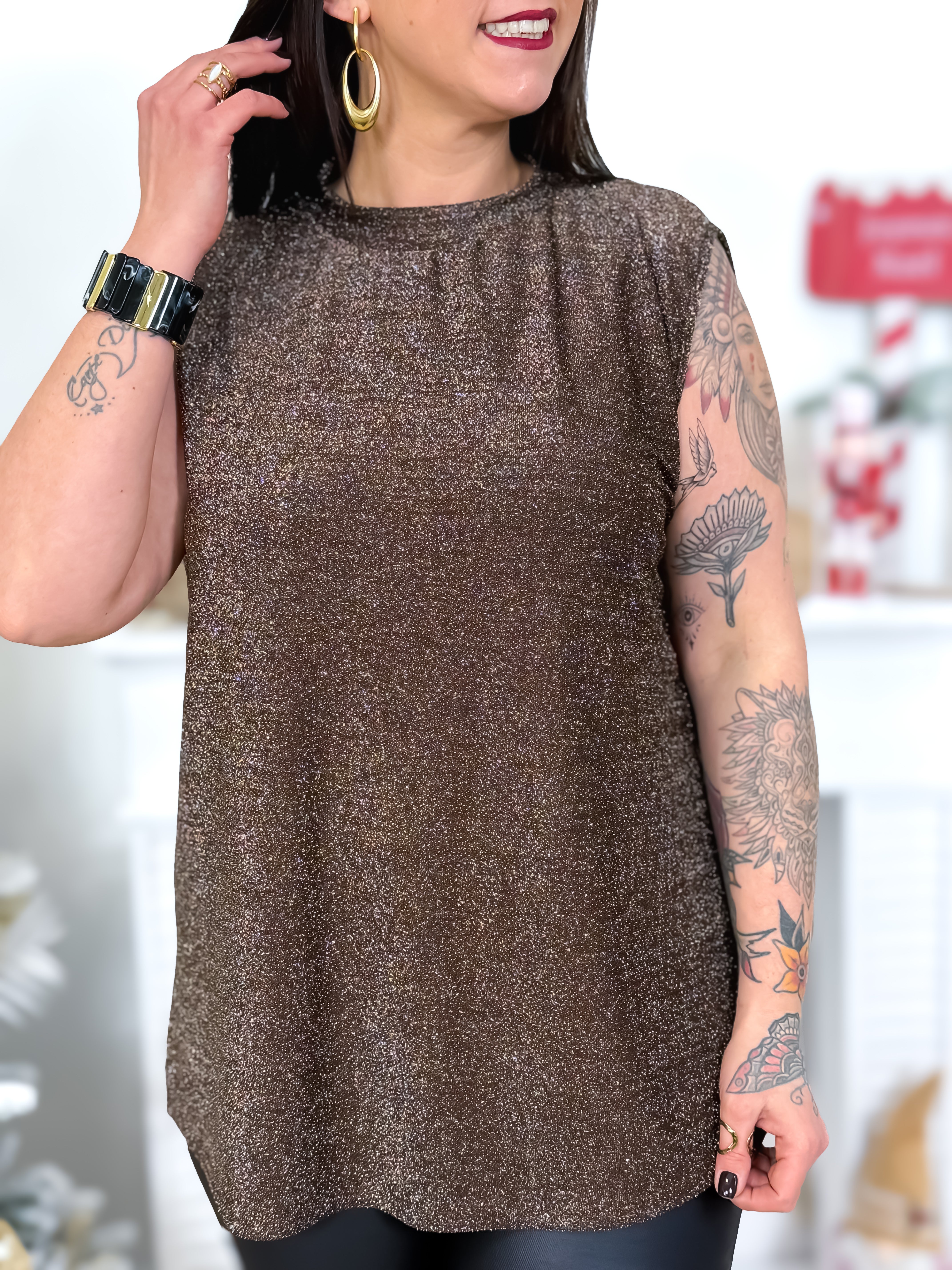 Top - Mirabella - Brun