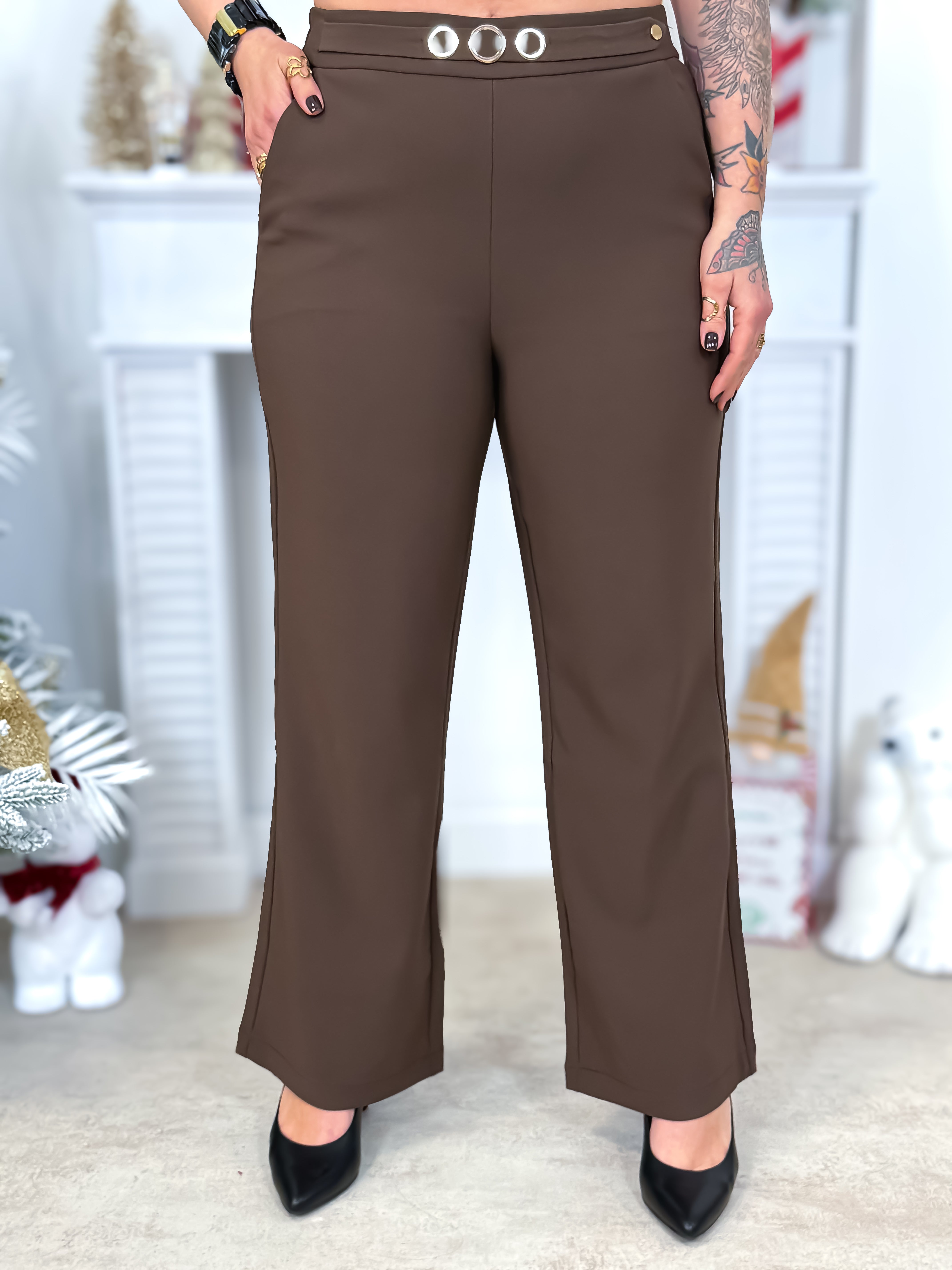 Pantalon - Mathilde - Chocolat