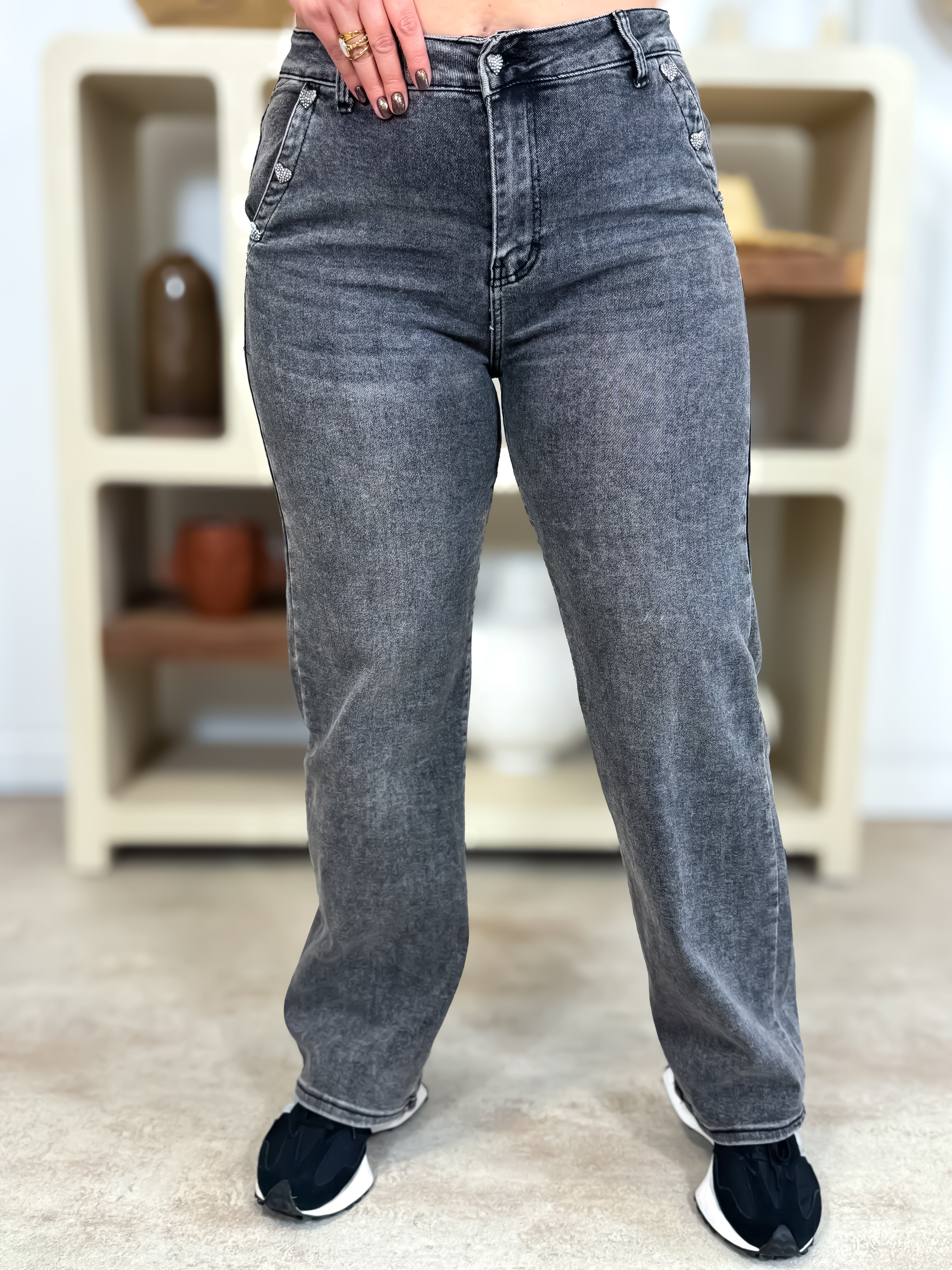 Jeans - EloĂŻse - Gris