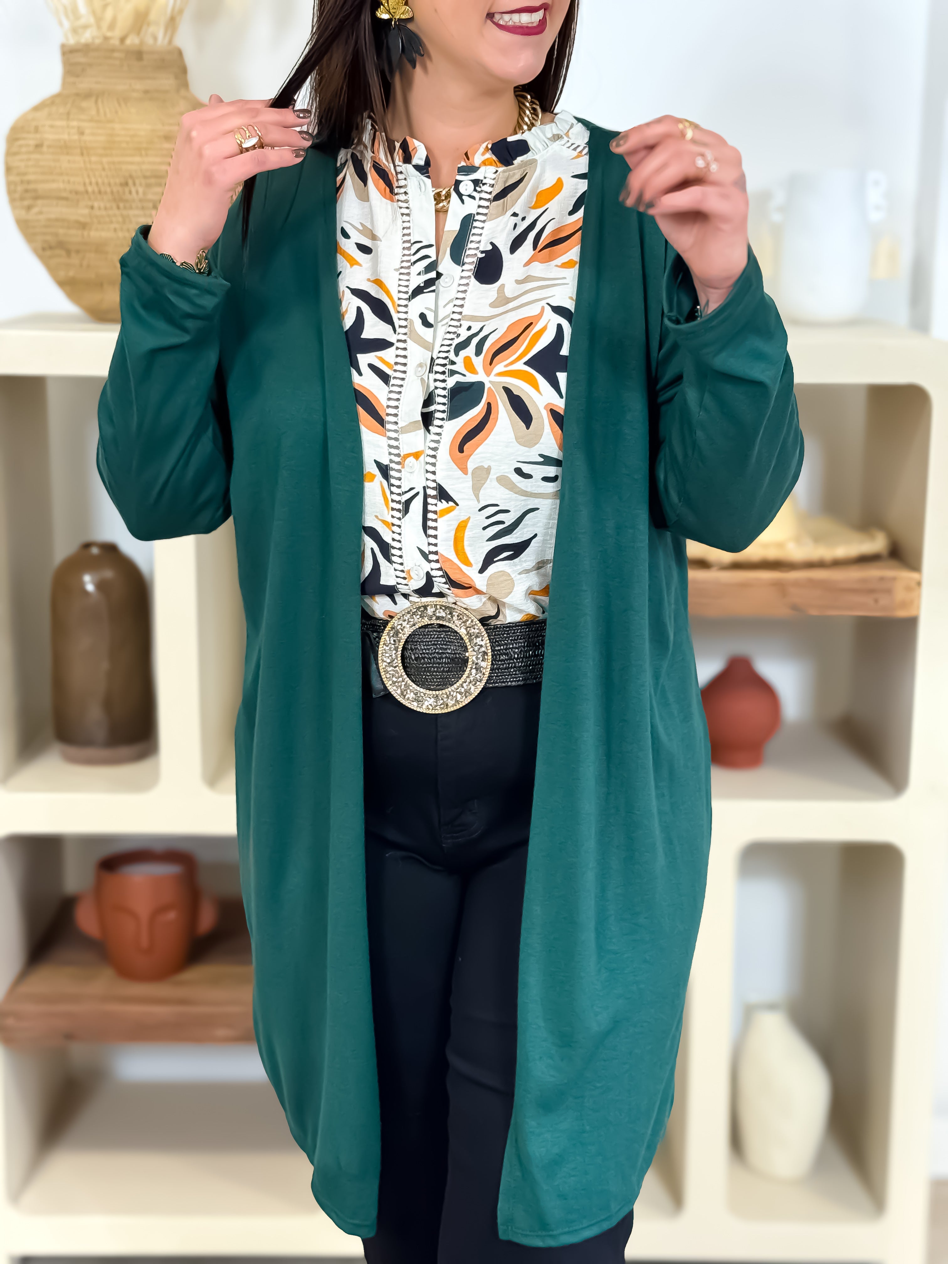 Gilet - Samira - Vert