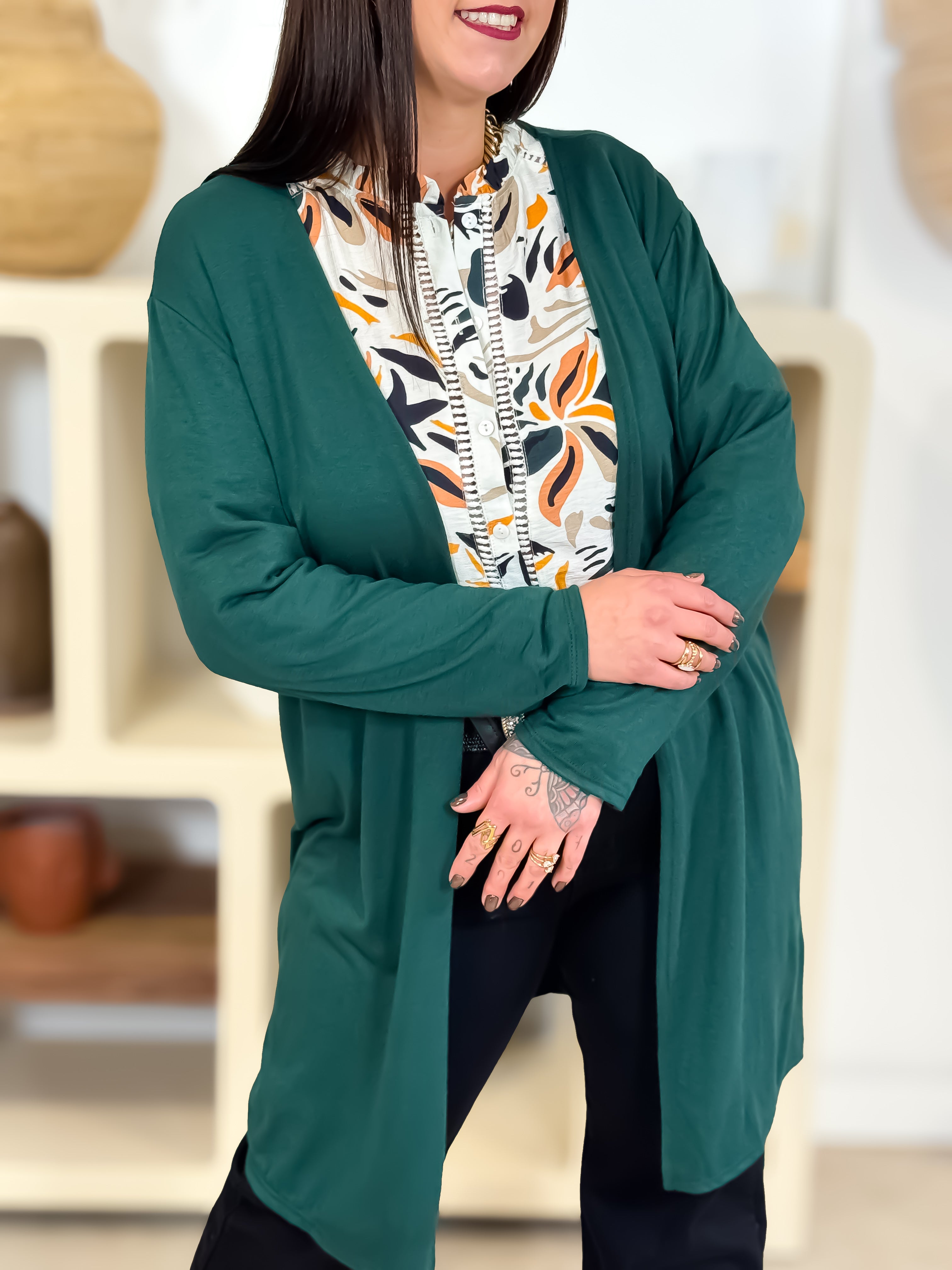 Gilet - Samira - Vert