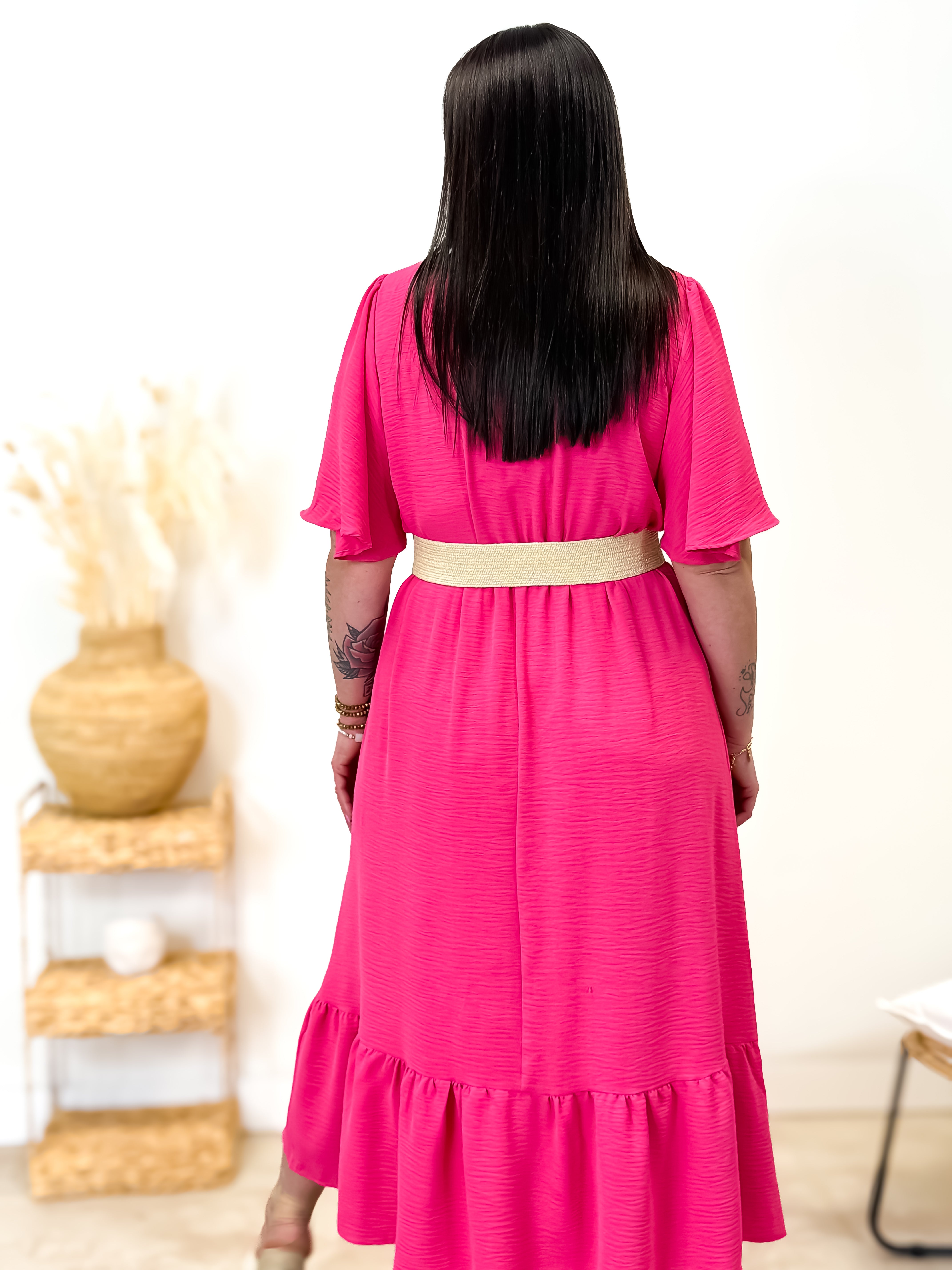 Robe - Loreen - Fuchsia