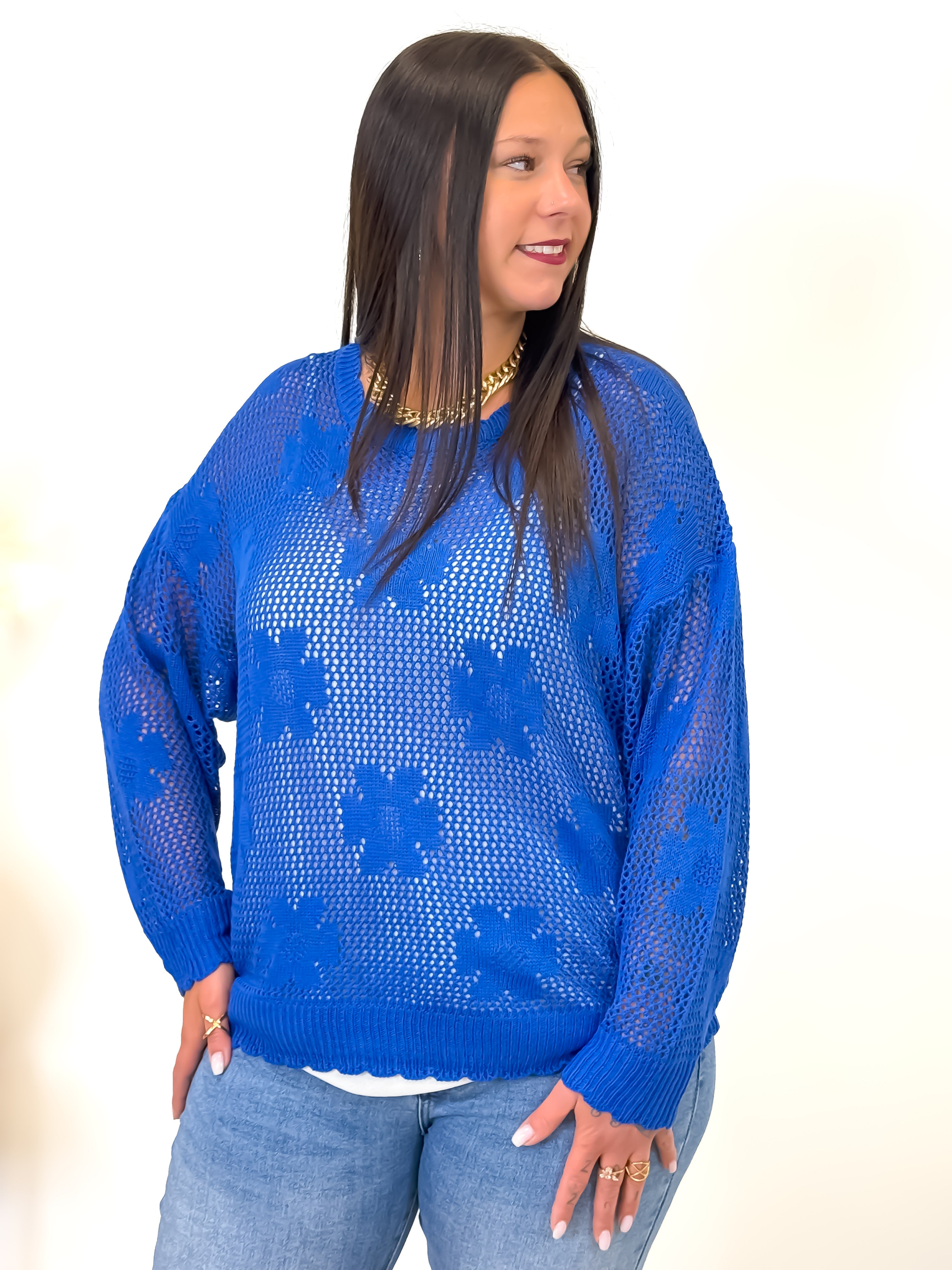 Pull - Paulina - Bleu roi