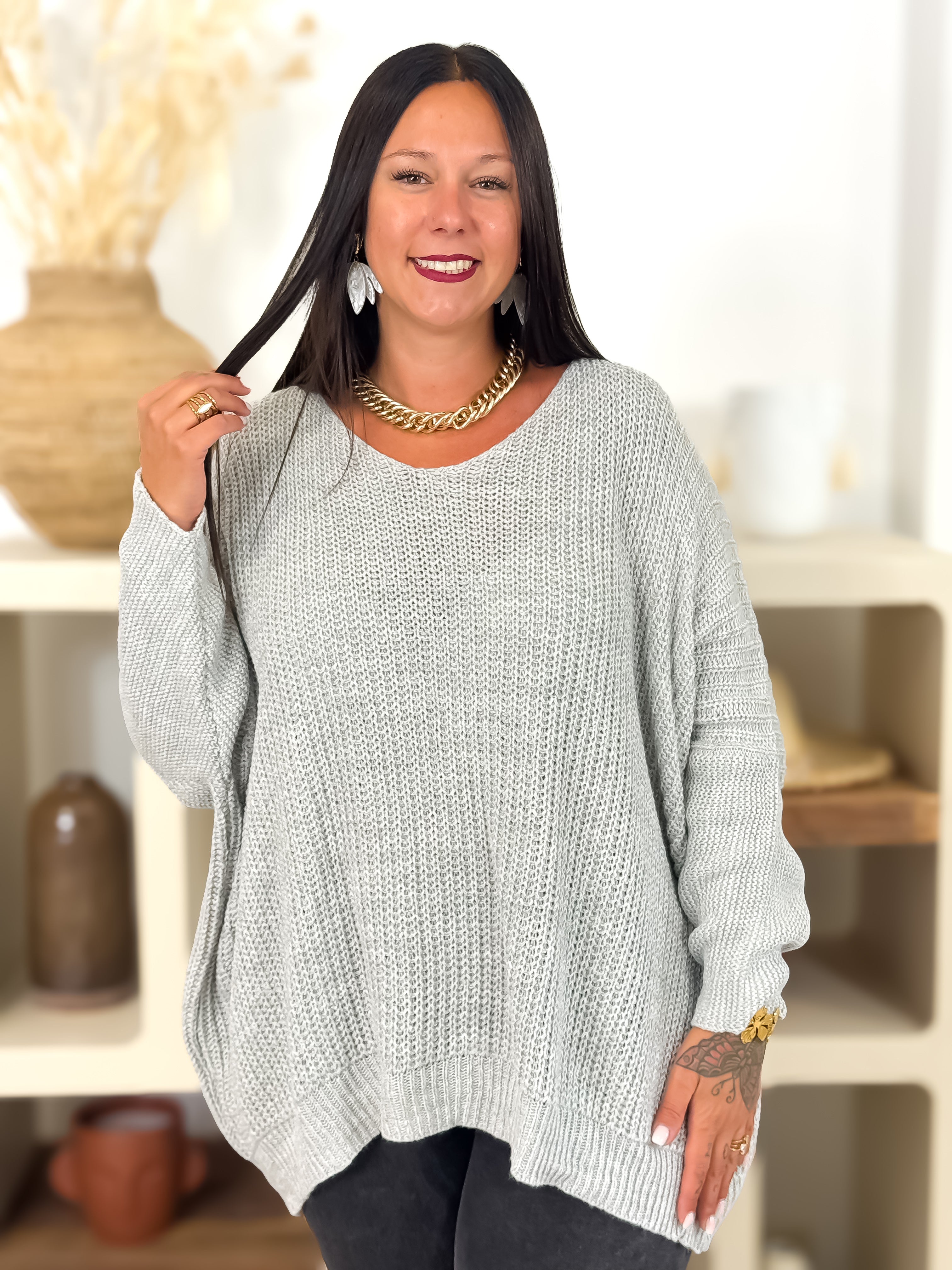 Pull - Annissa - Gris