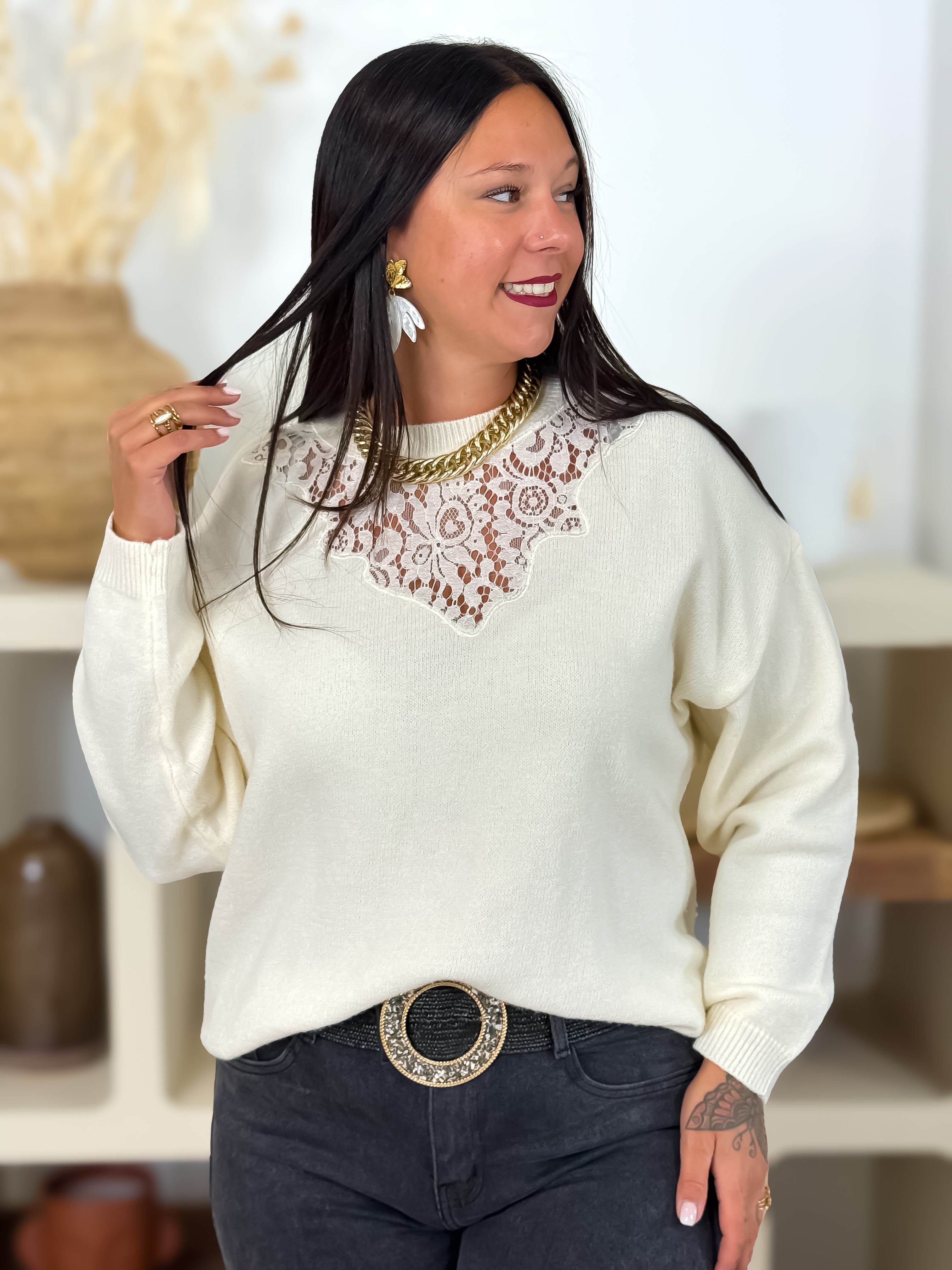 Pull - Anastasia - Beige