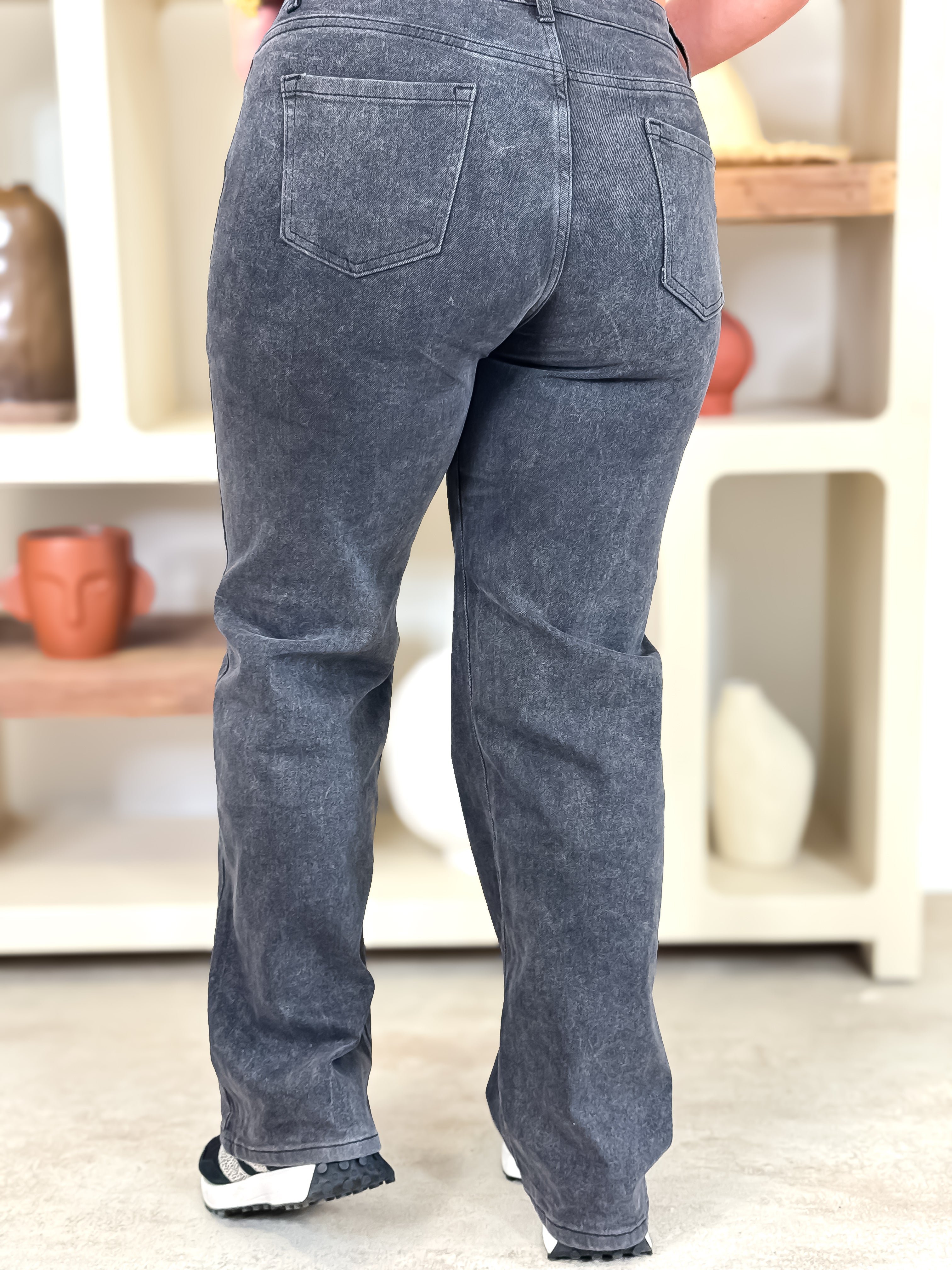 Jeans - Ambreline - Gris foncé