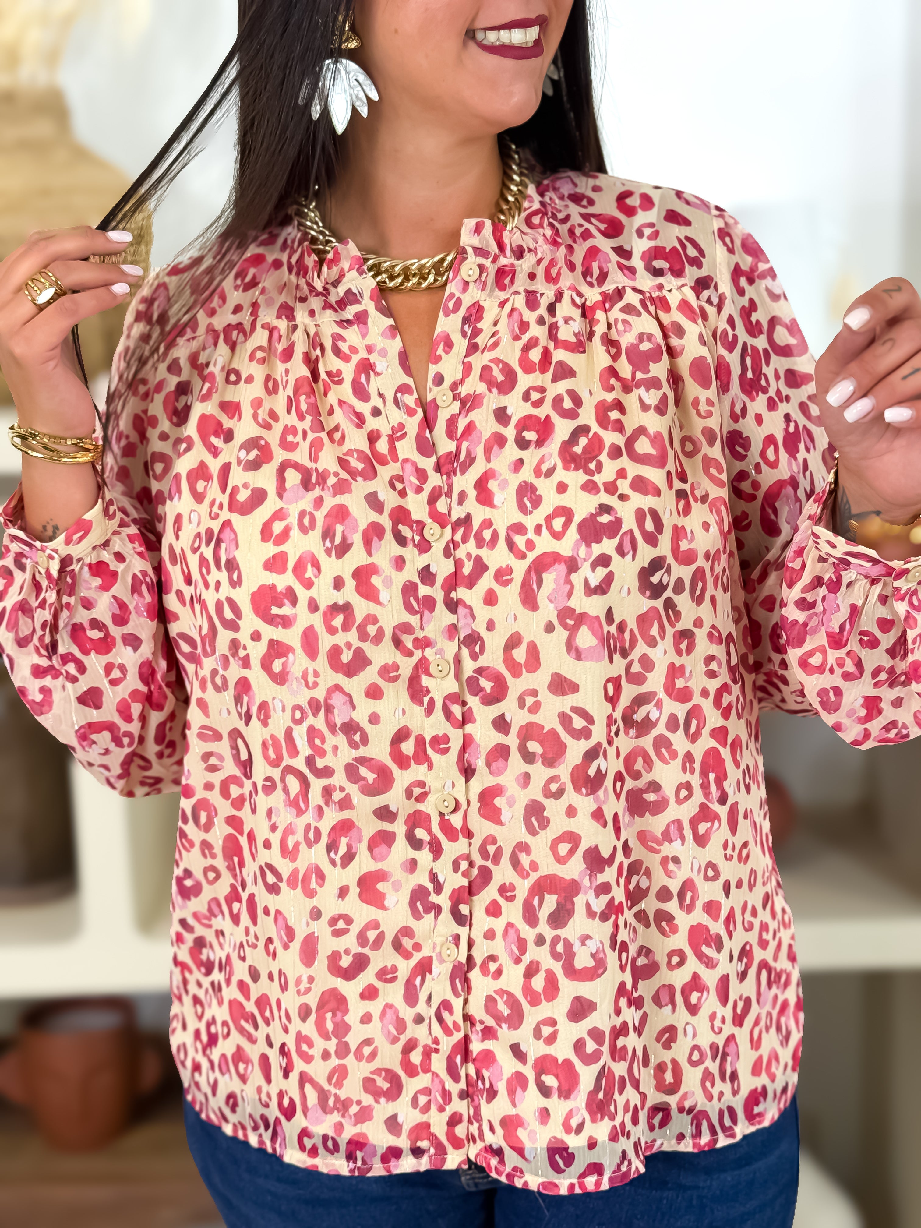 Chemisier - Giuzi - Beige & Rose