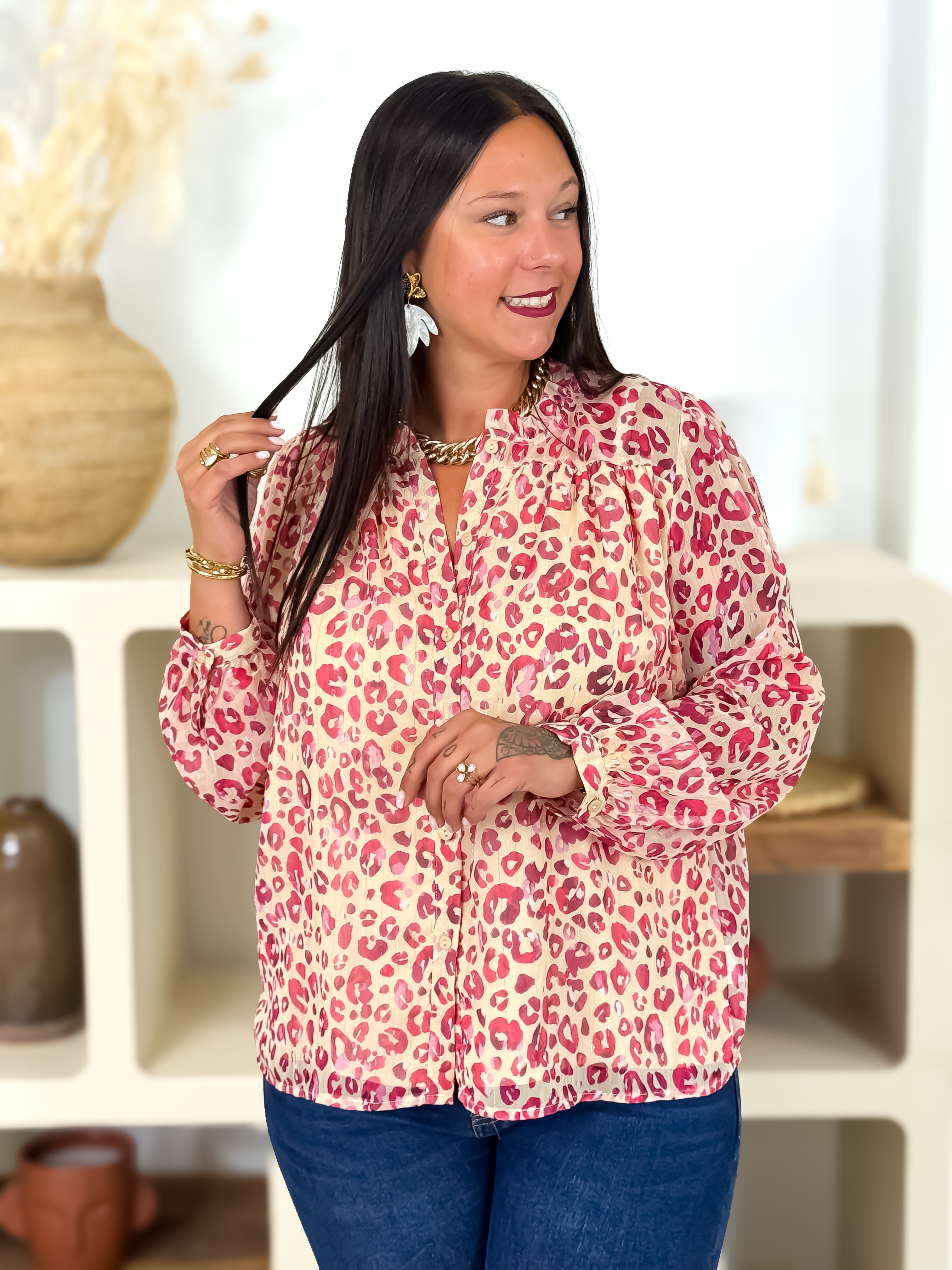 Chemisier - Giuzi - Beige & Rose
