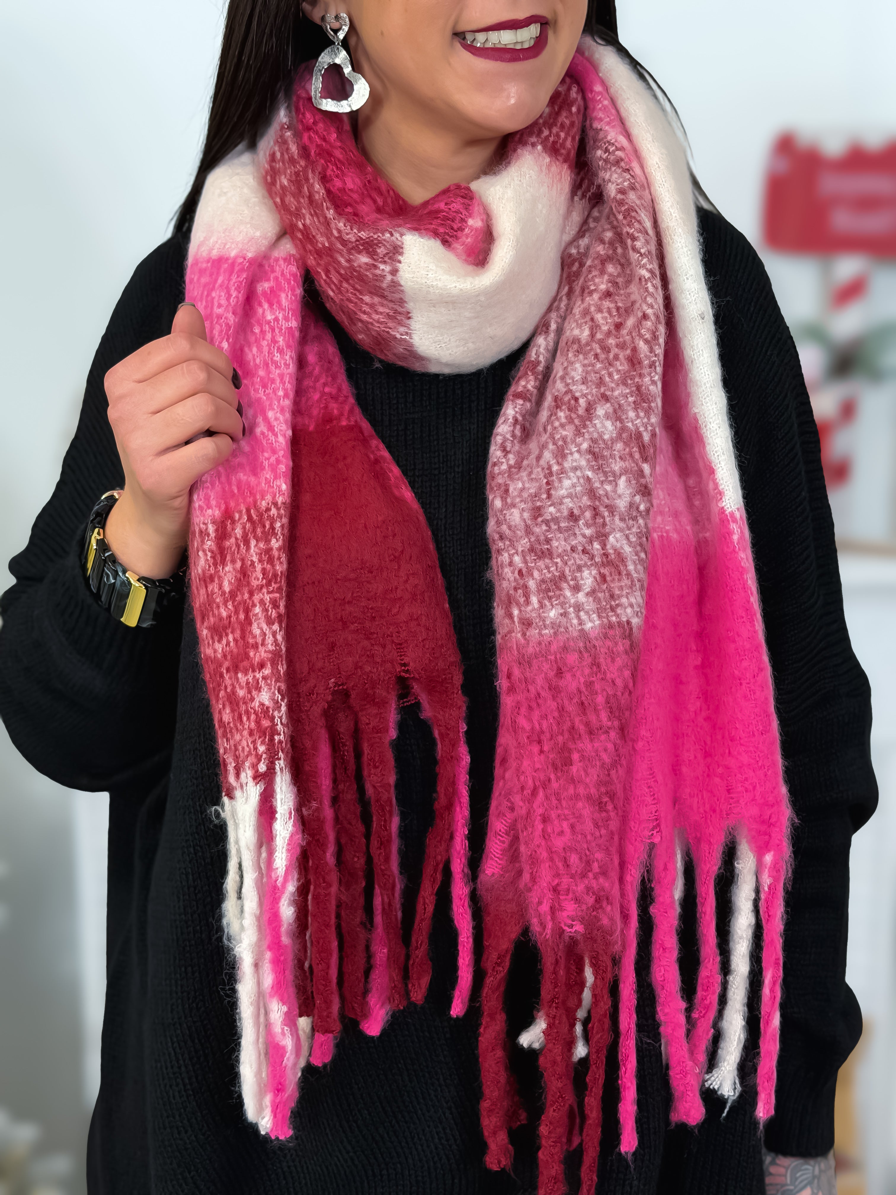 7. Écharpe - Mia fuschia