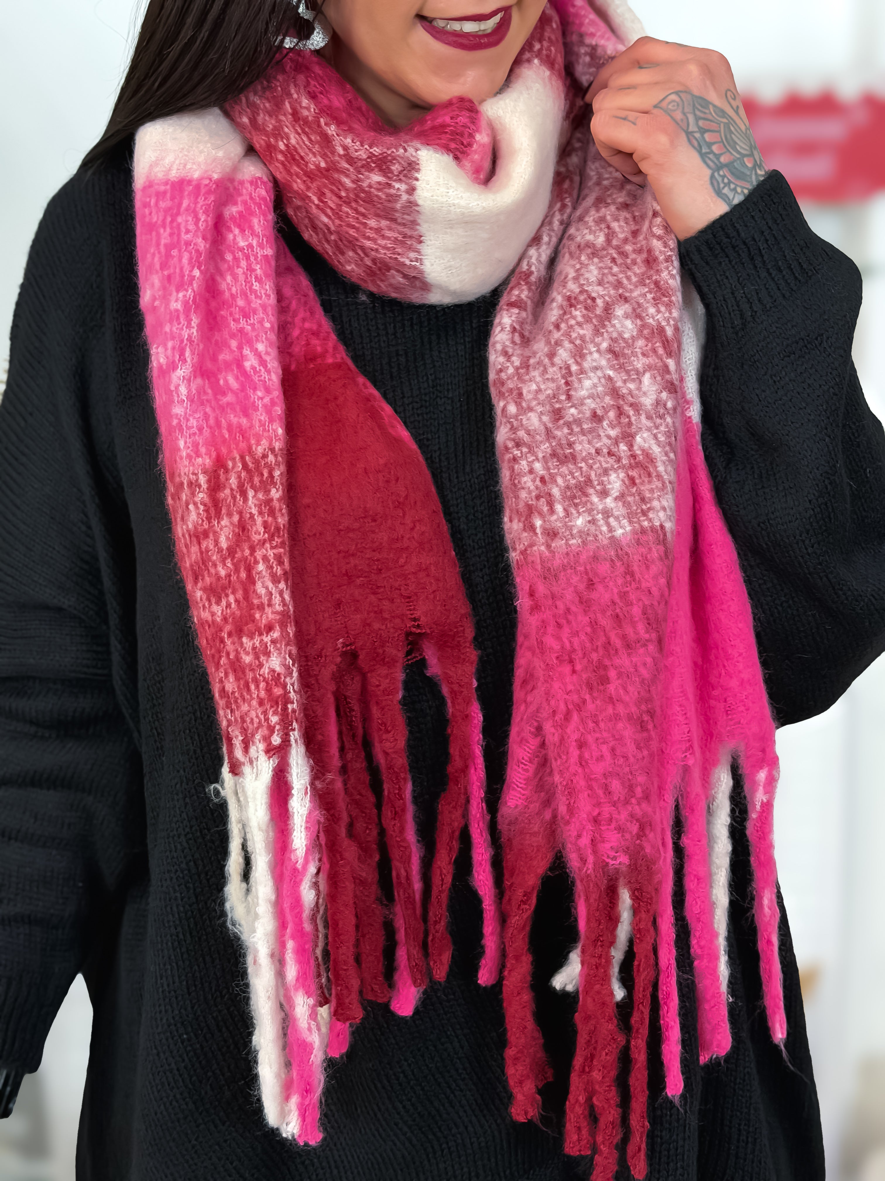 7. Écharpe - Mia fuschia