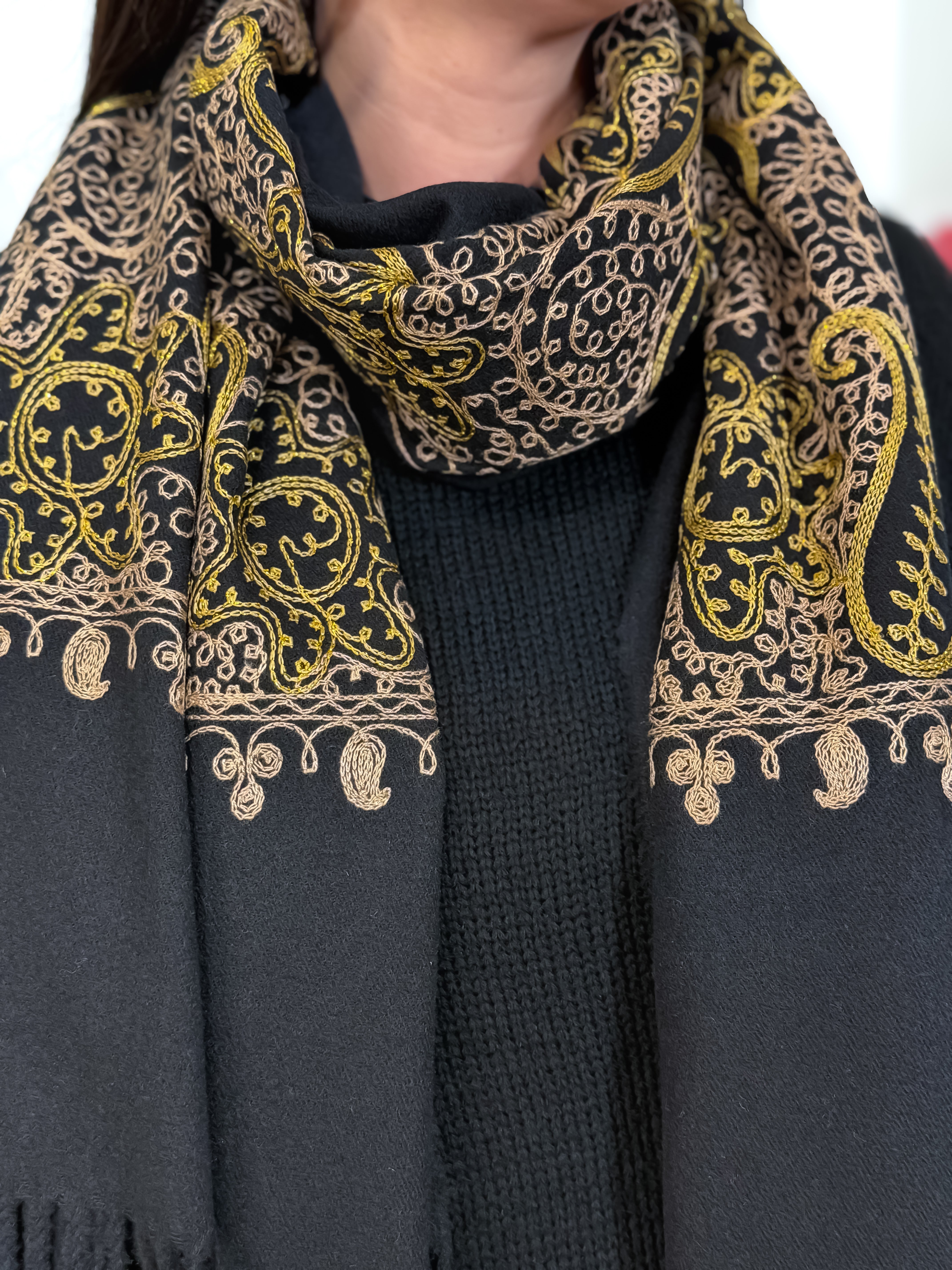 11. Écharpe - Soraya doré