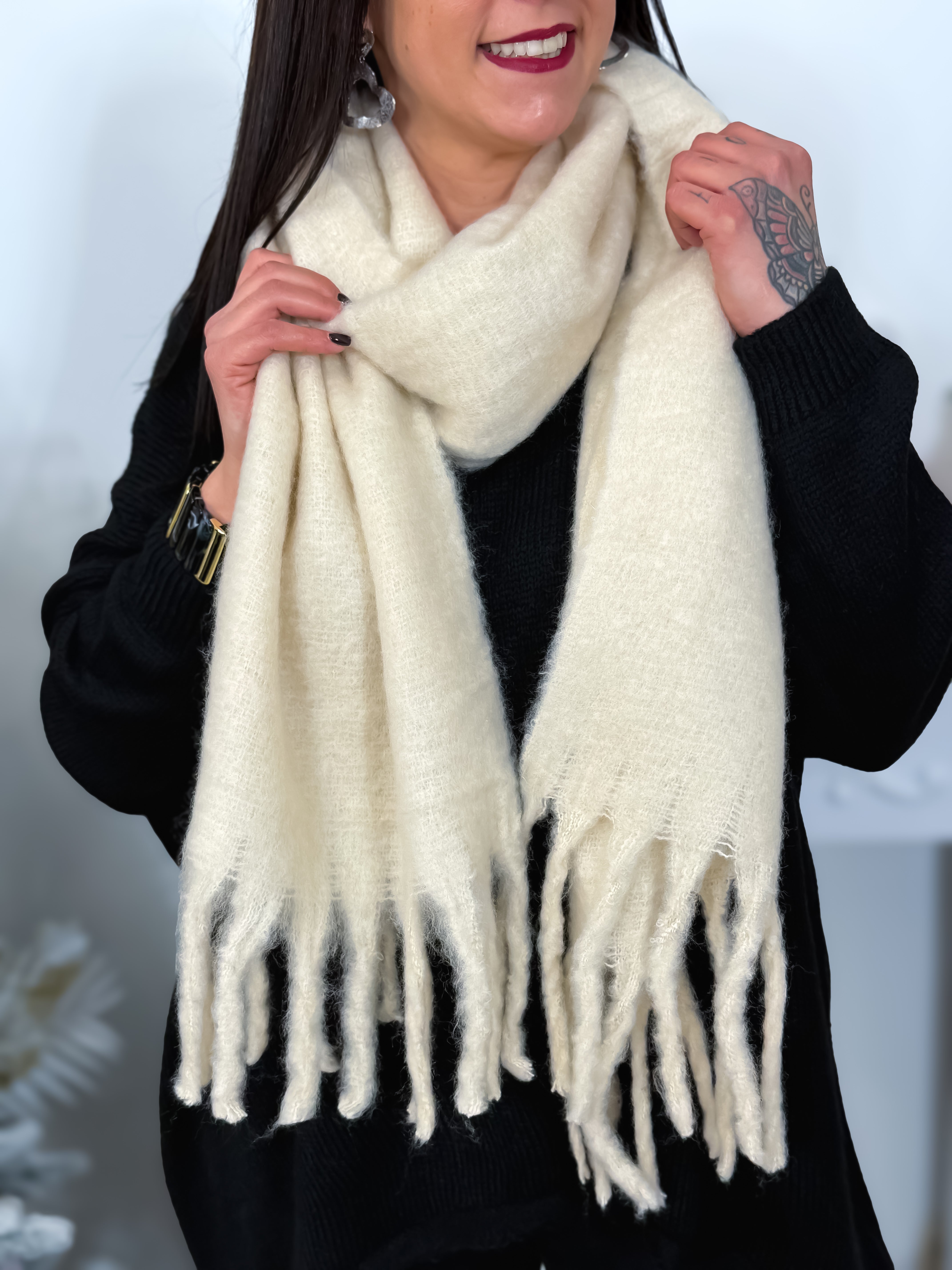 22. Écharpe -Nina beige