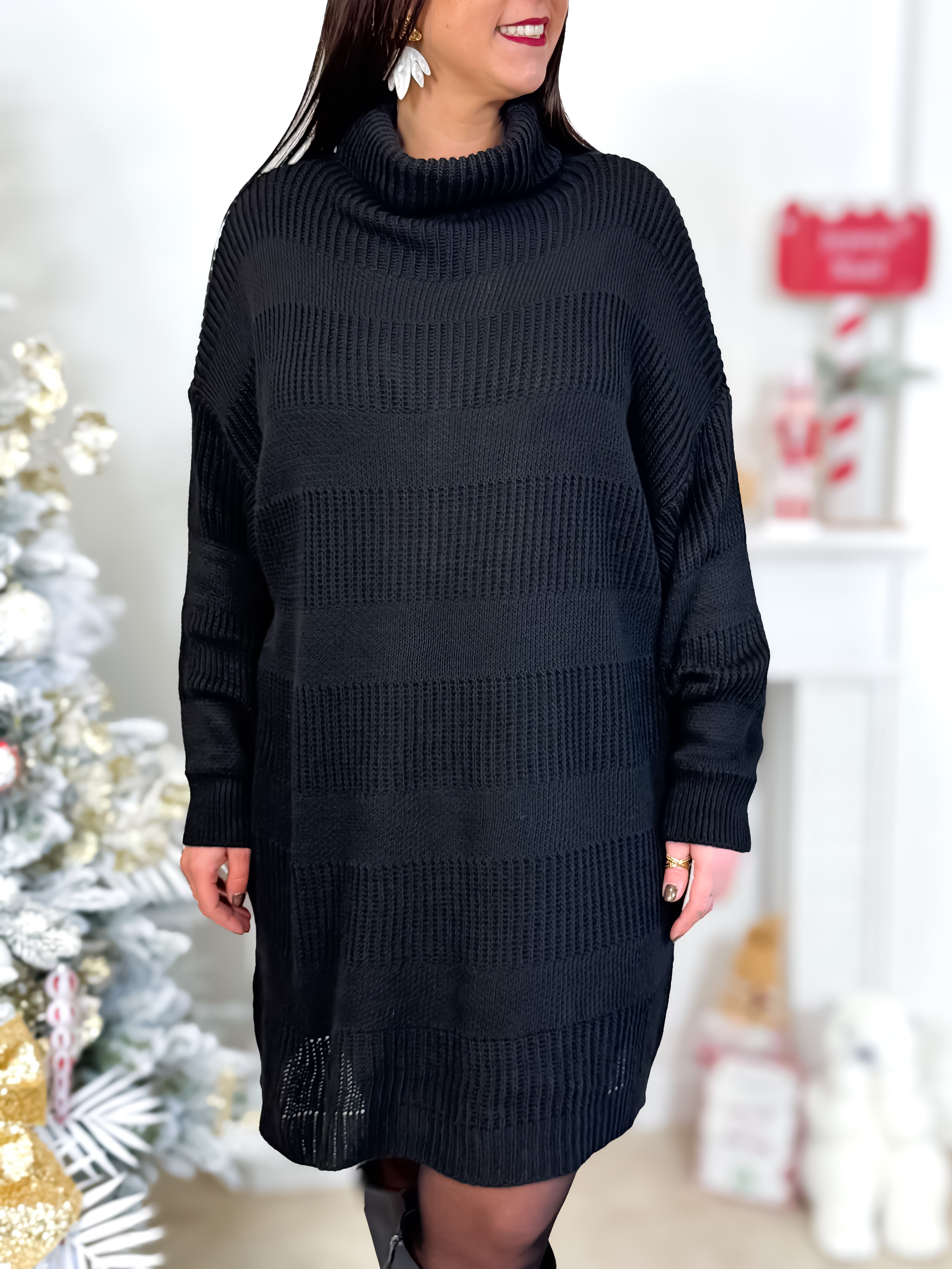 Robe Pull - Rosie - Noir