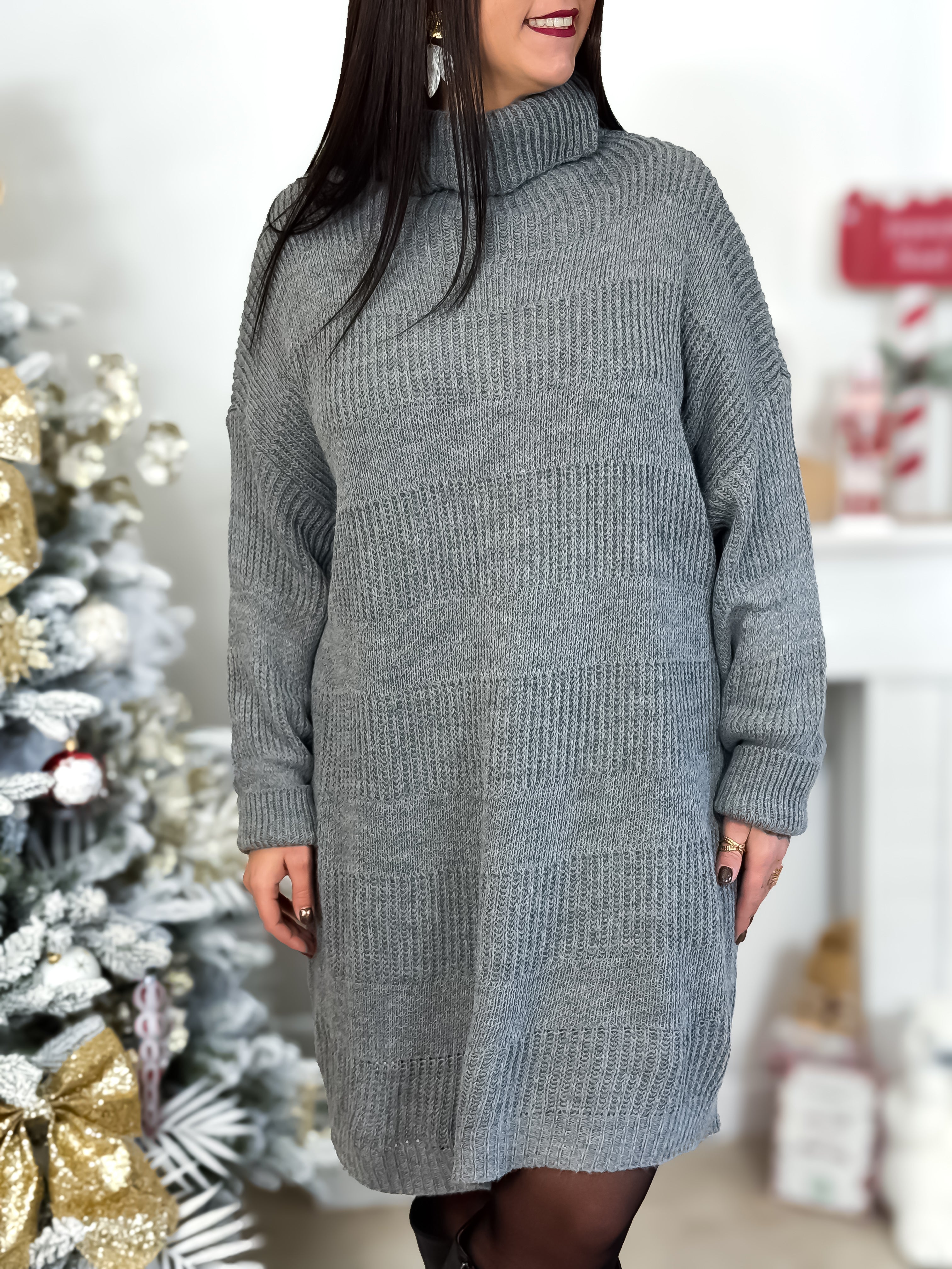 Robe Pull - Rosie - Gris