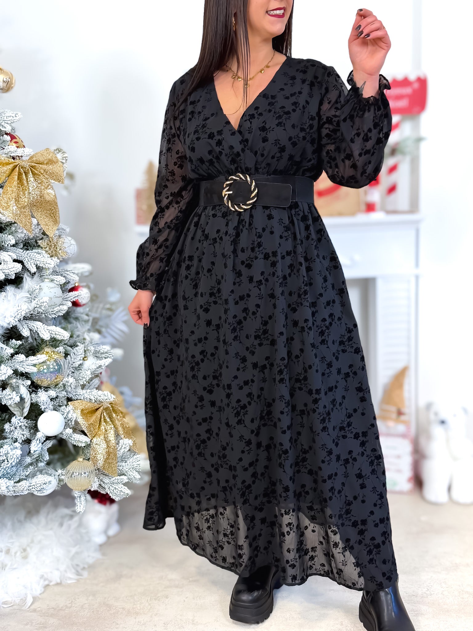 Jurk - Ilona - Zwart