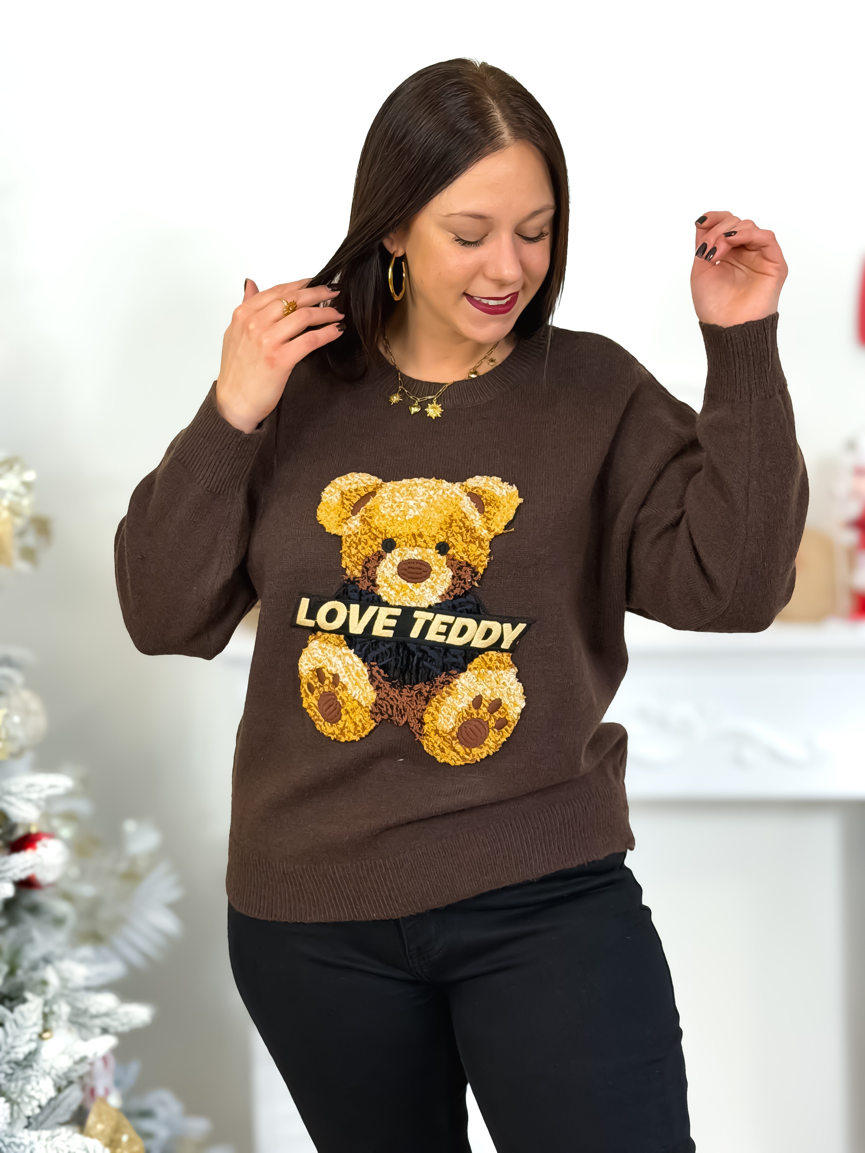 Pull - Teddy - Chocolat