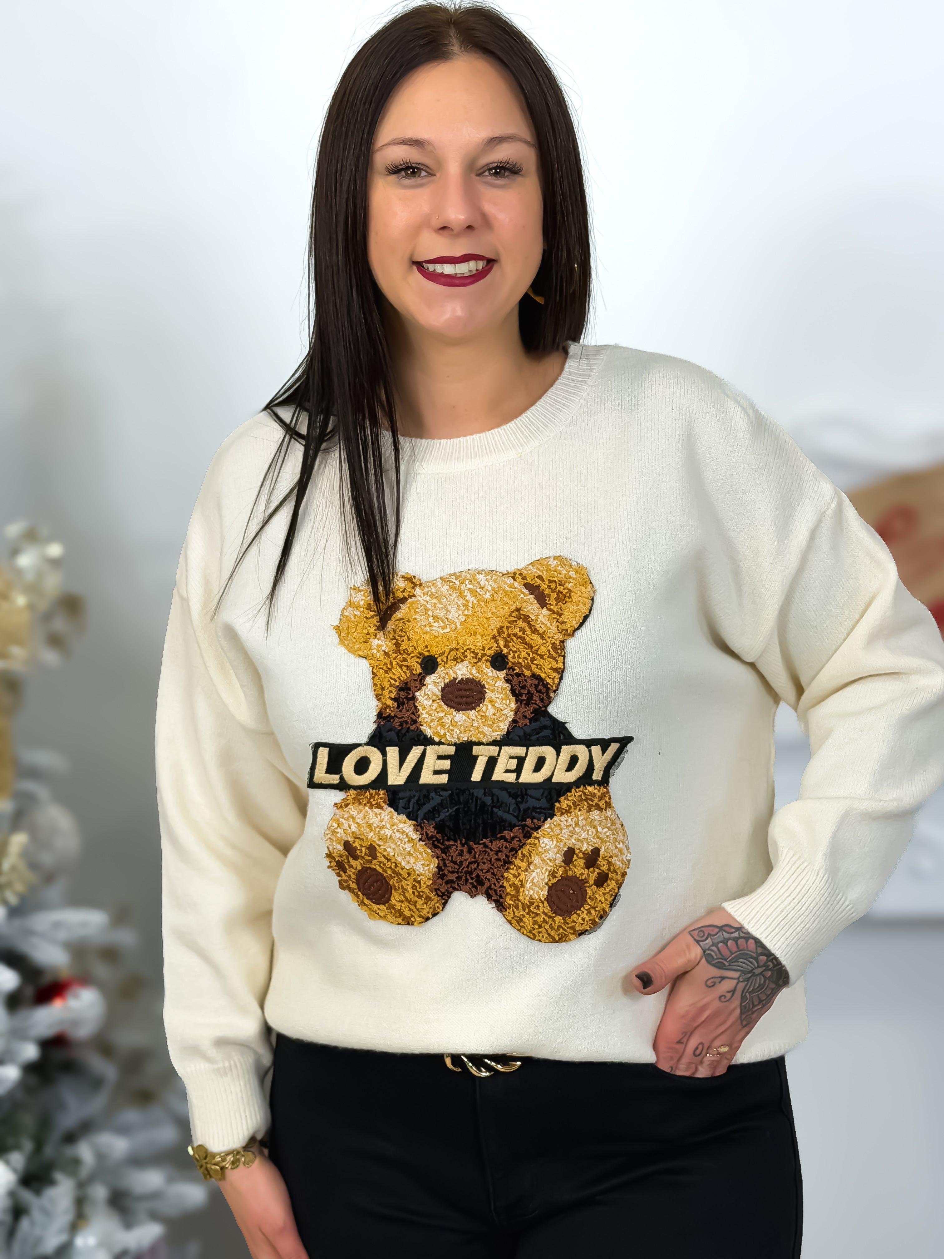 Pull - Teddy - Beige