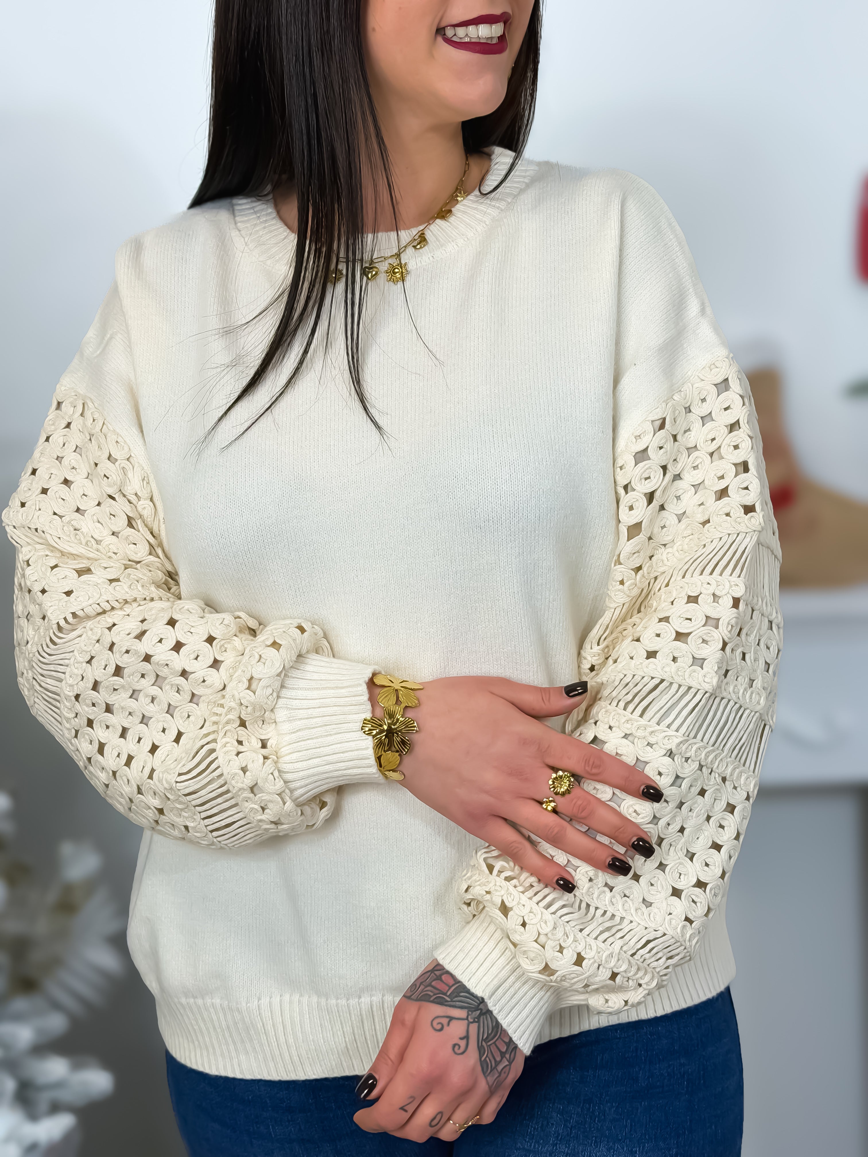 Pull - Thaïs - Beige