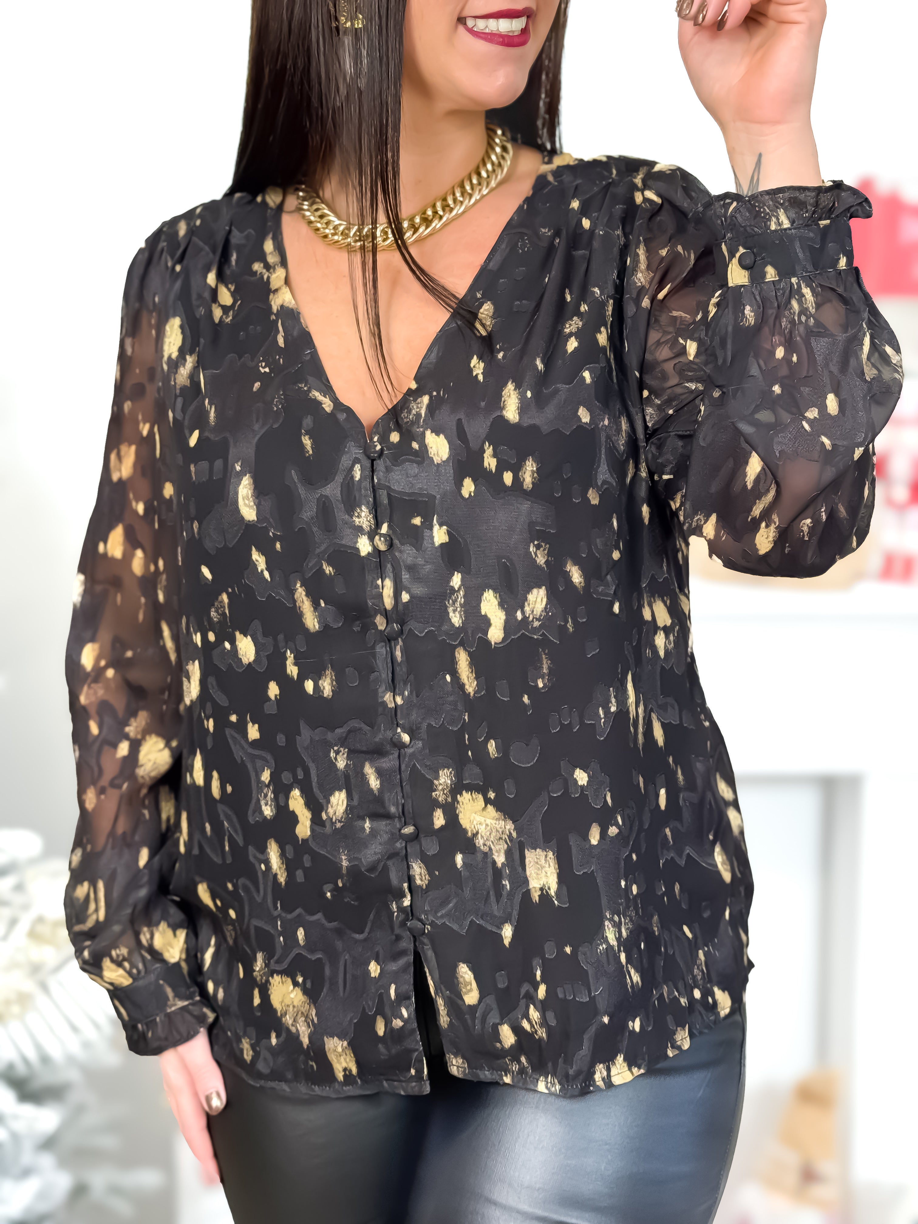 Chemisier - Rachel - Noir