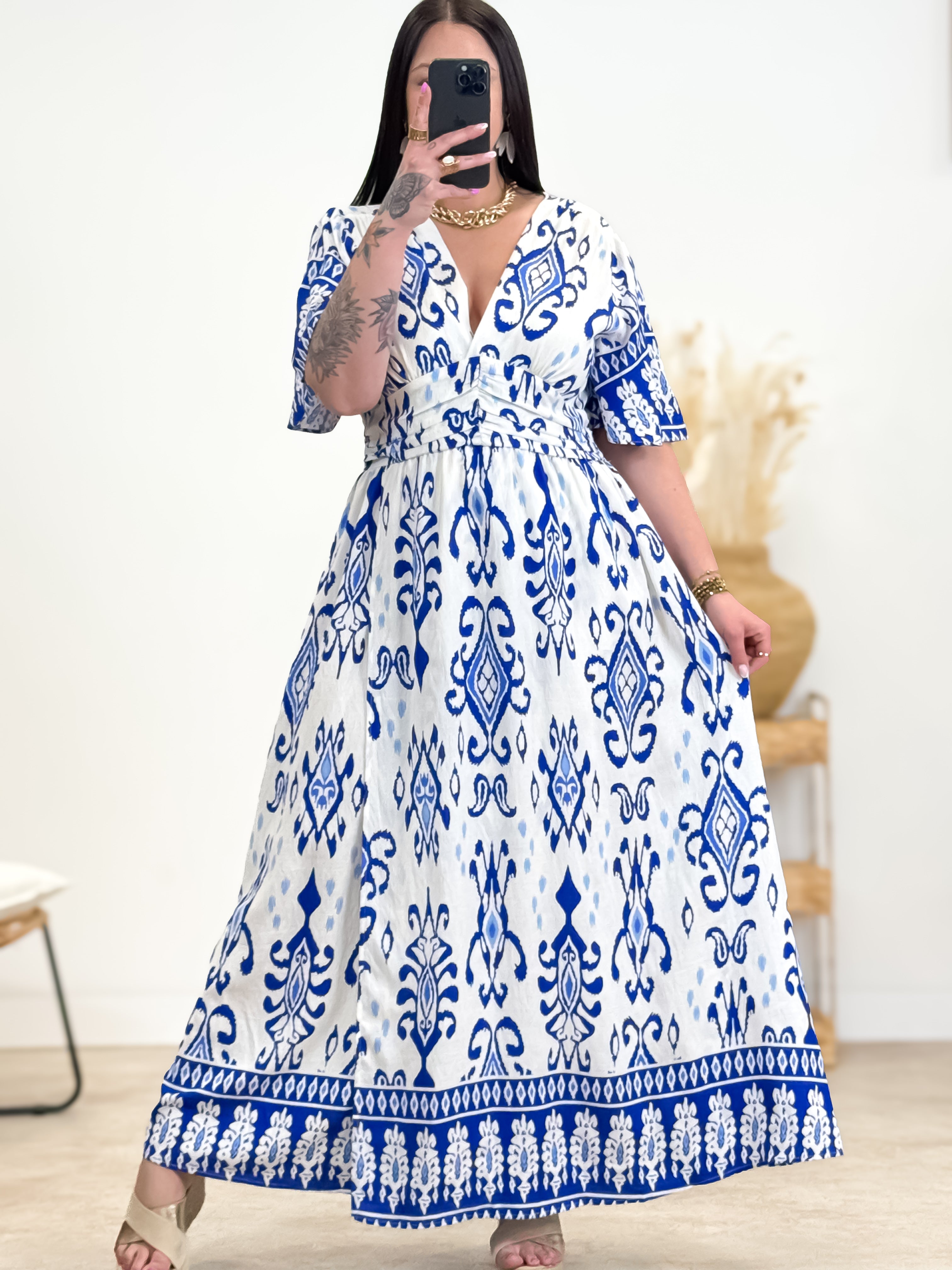 Robe - Mariline - Bleu & Blanc