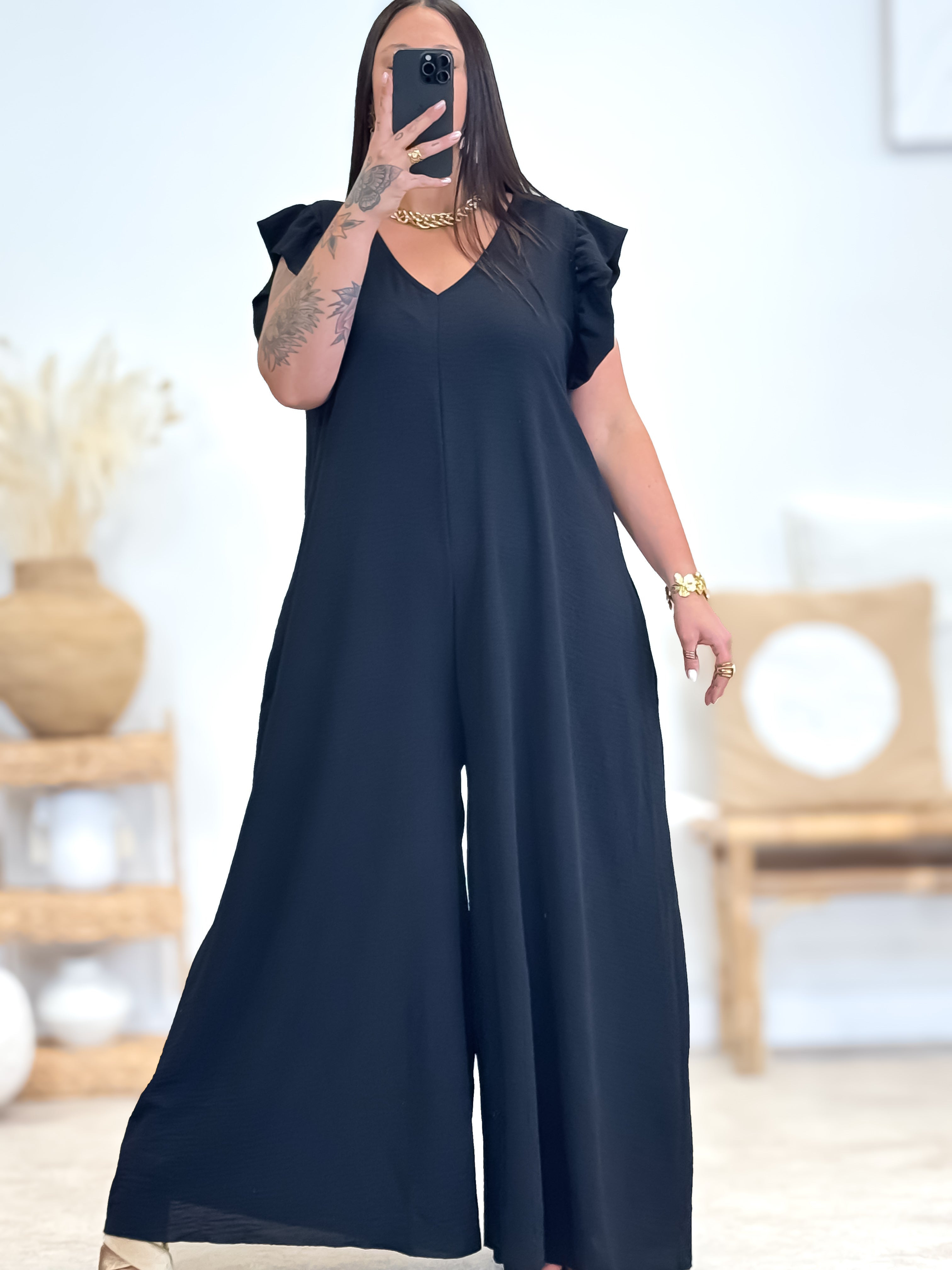 Jumpsuit - Bernadette - Zwart