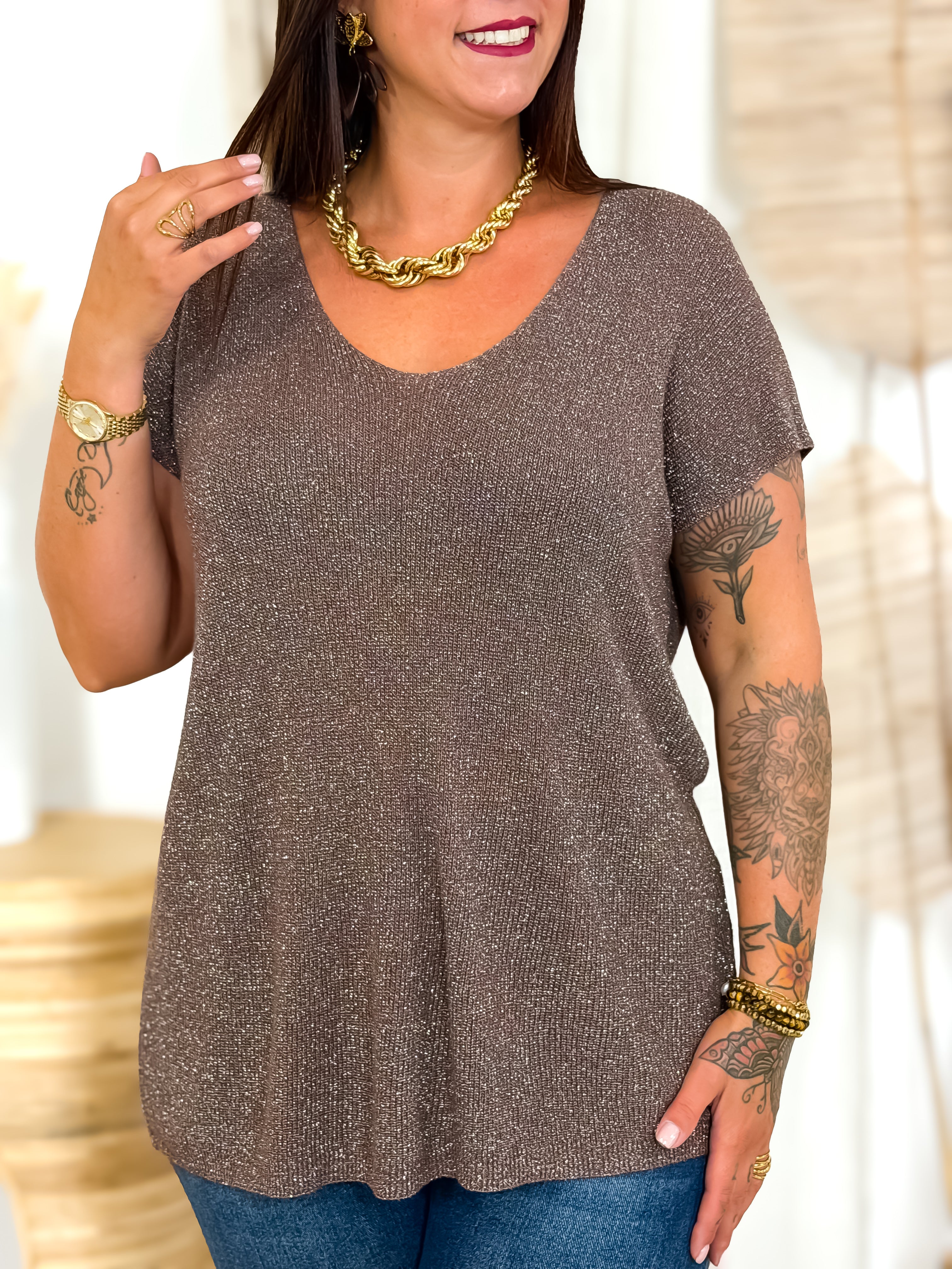 Blouse - Liza - Chocolat