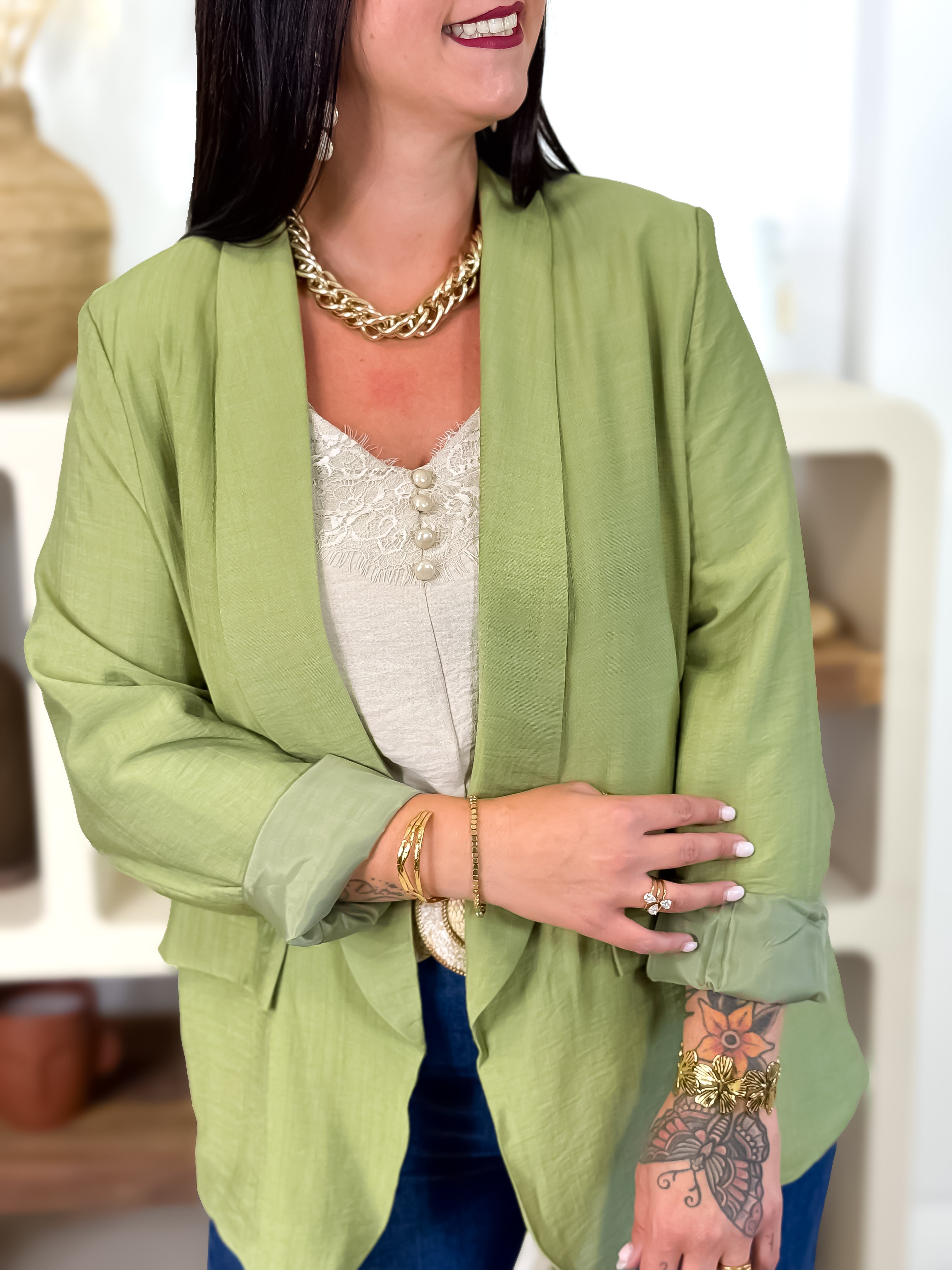 Blazer - Lucy - Kaki