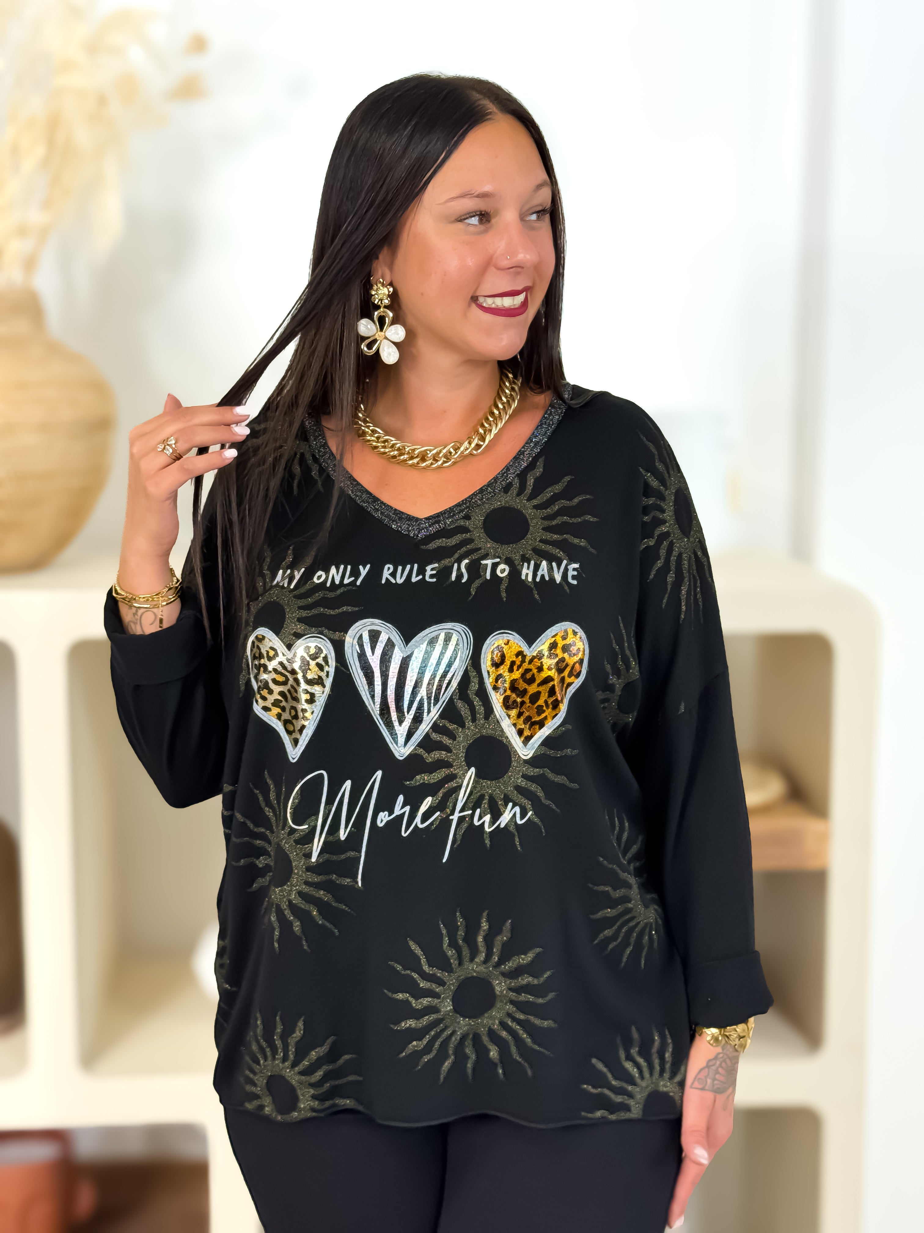 Pull - Elsaline - Noir