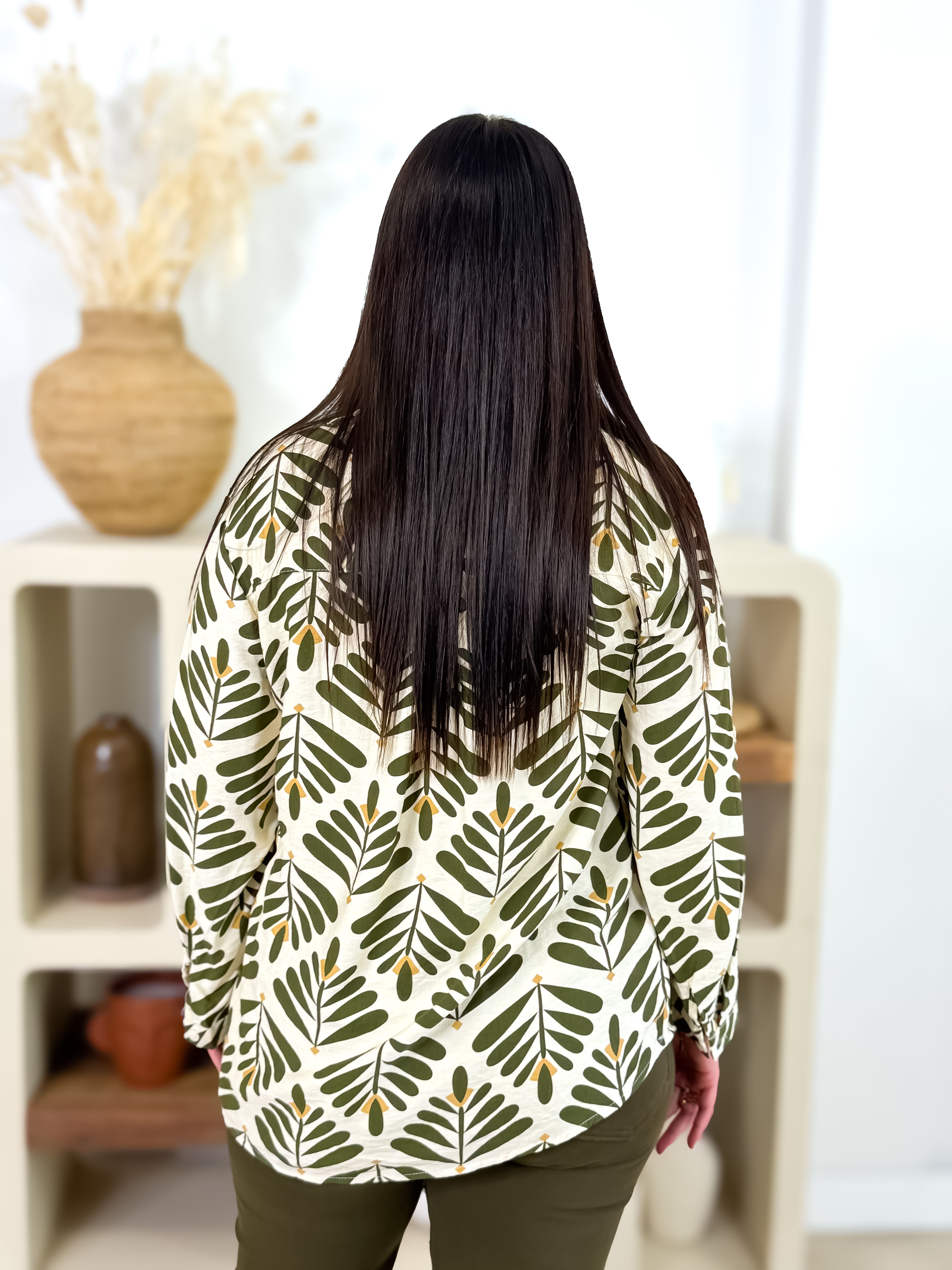 Blouse - Morganne - Beige & Kaki