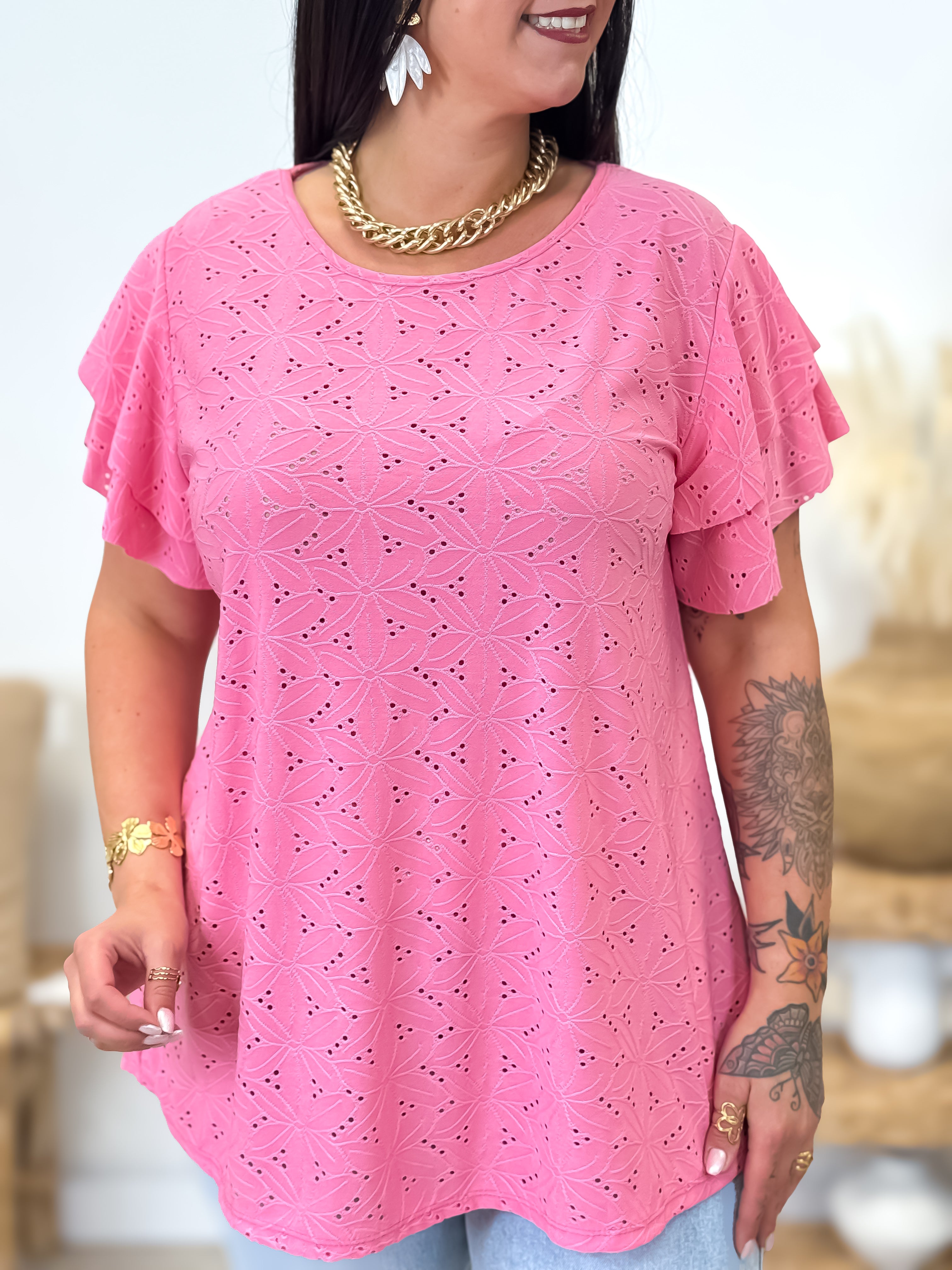 Blouse - Rosy - Roze