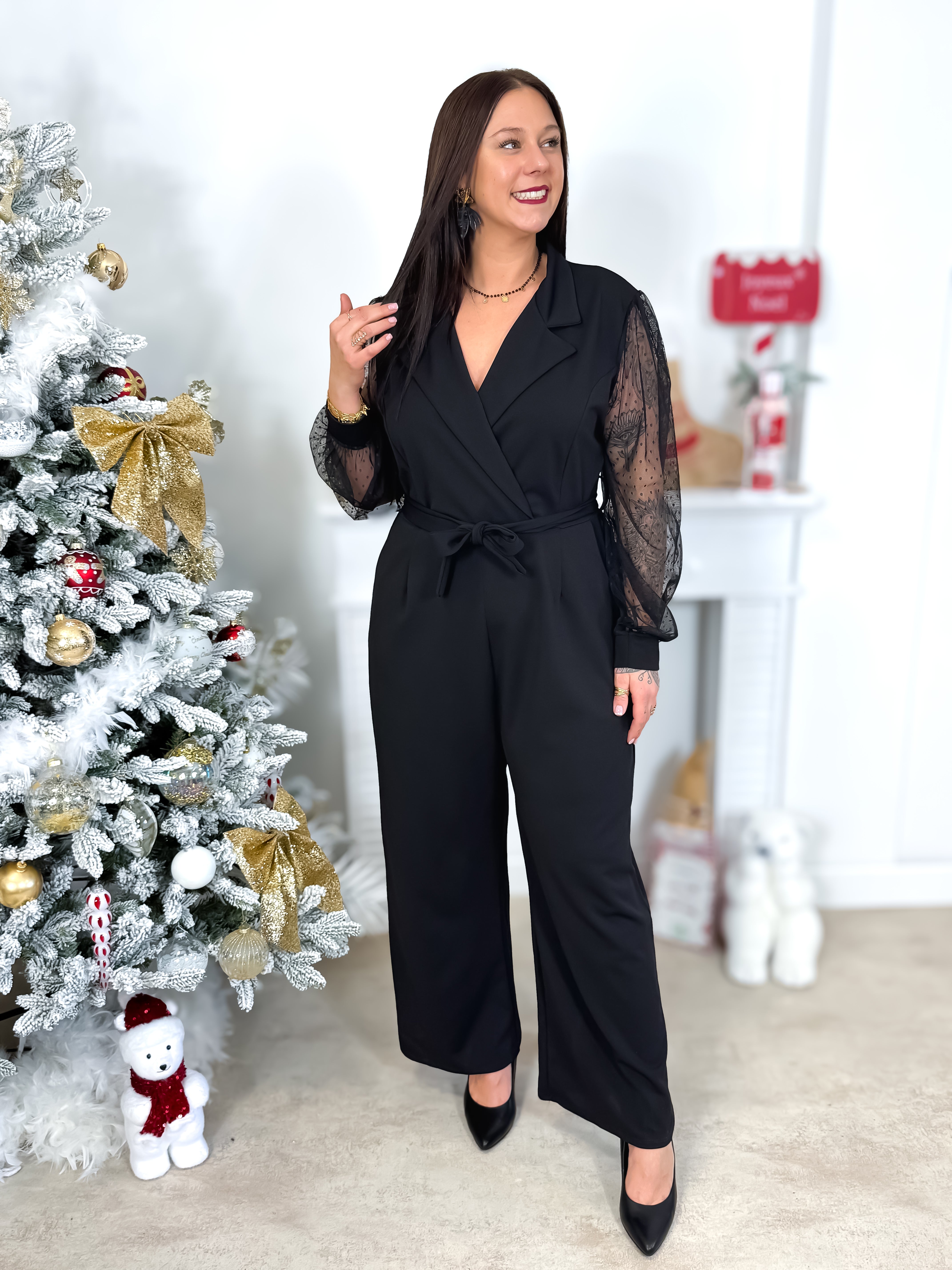 Combinaison - Alexia - Noir