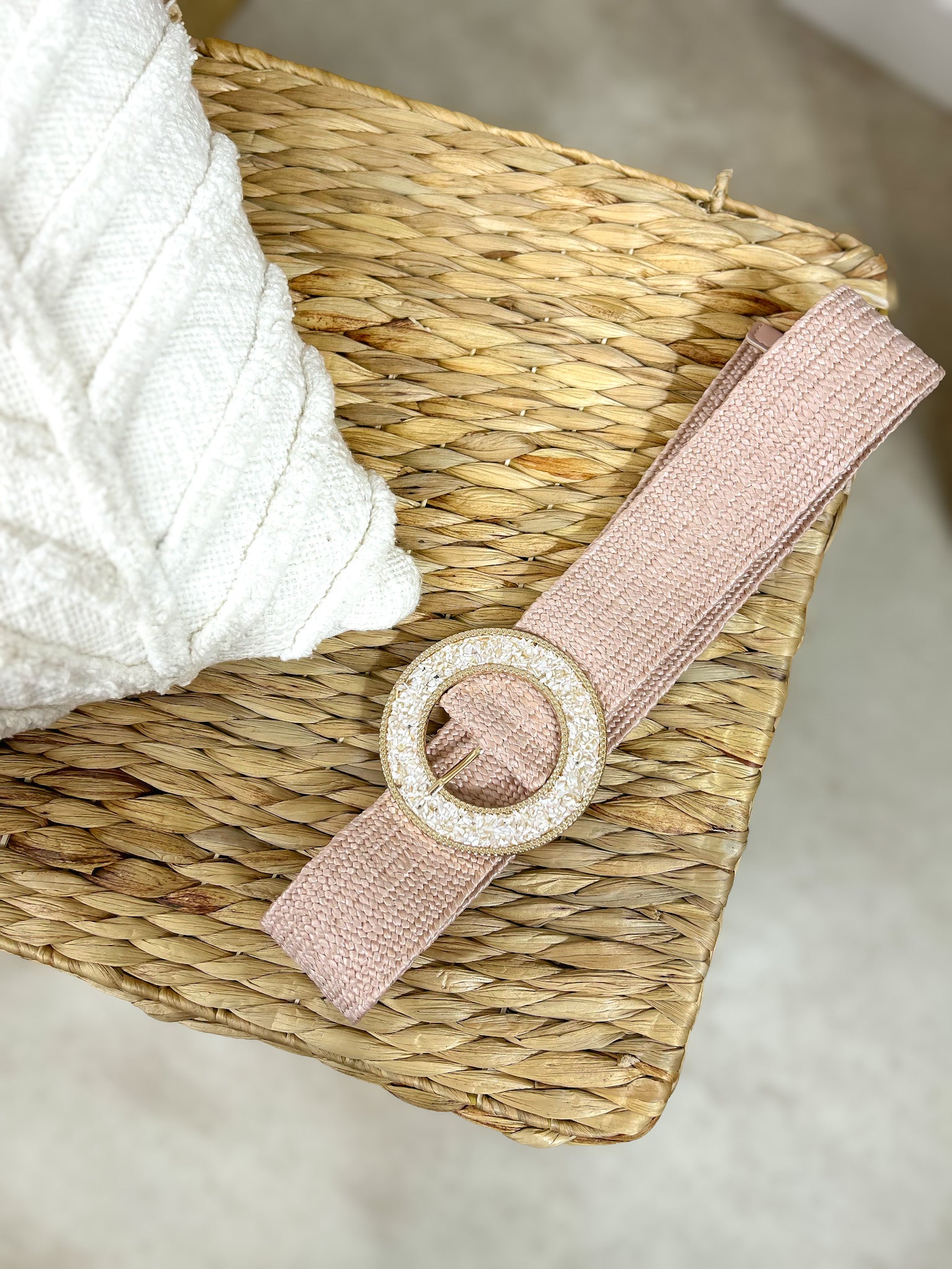 Ceinture - Gloria - Beige Rosé