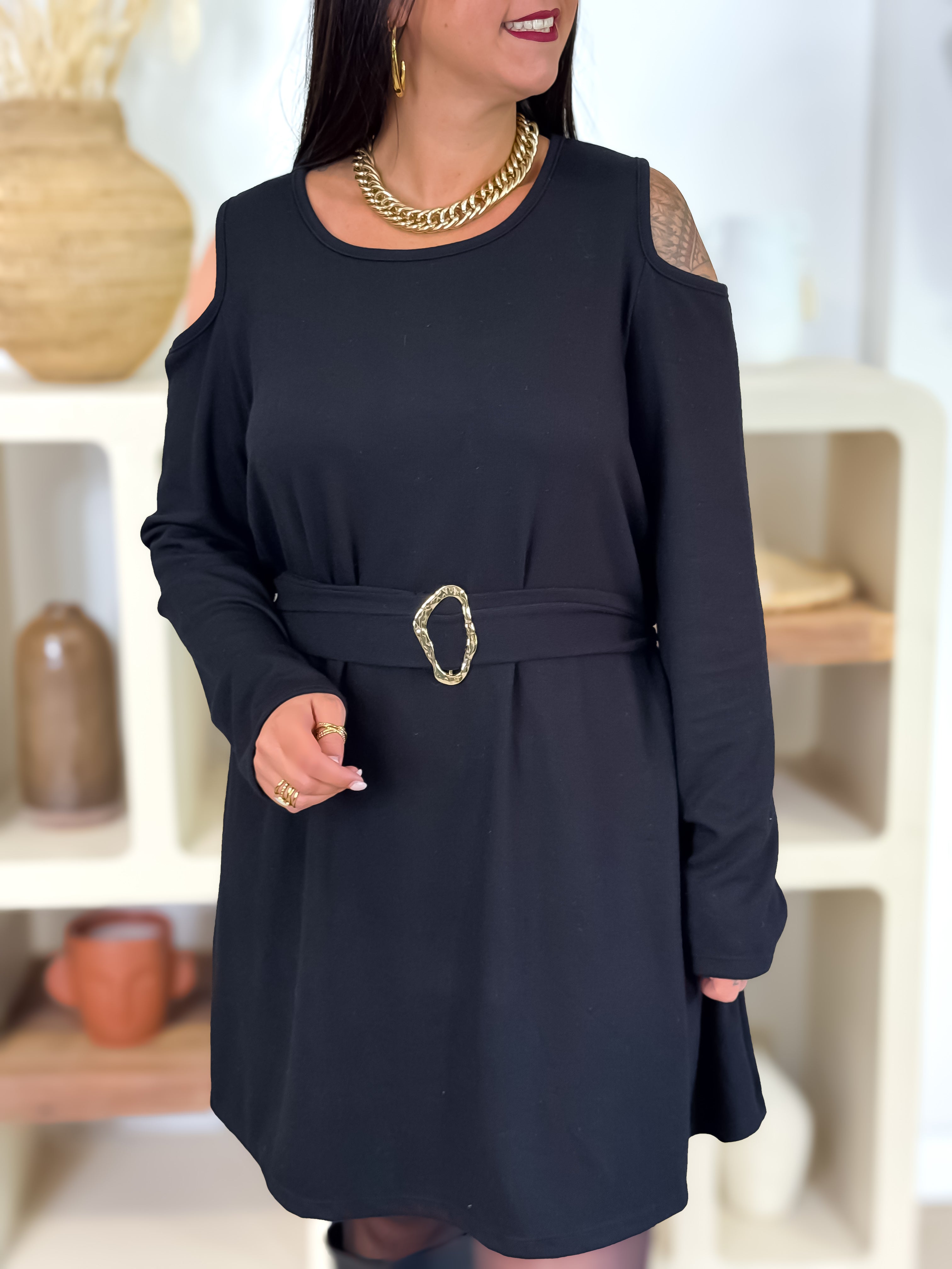 Robe - Lyssia - Noir