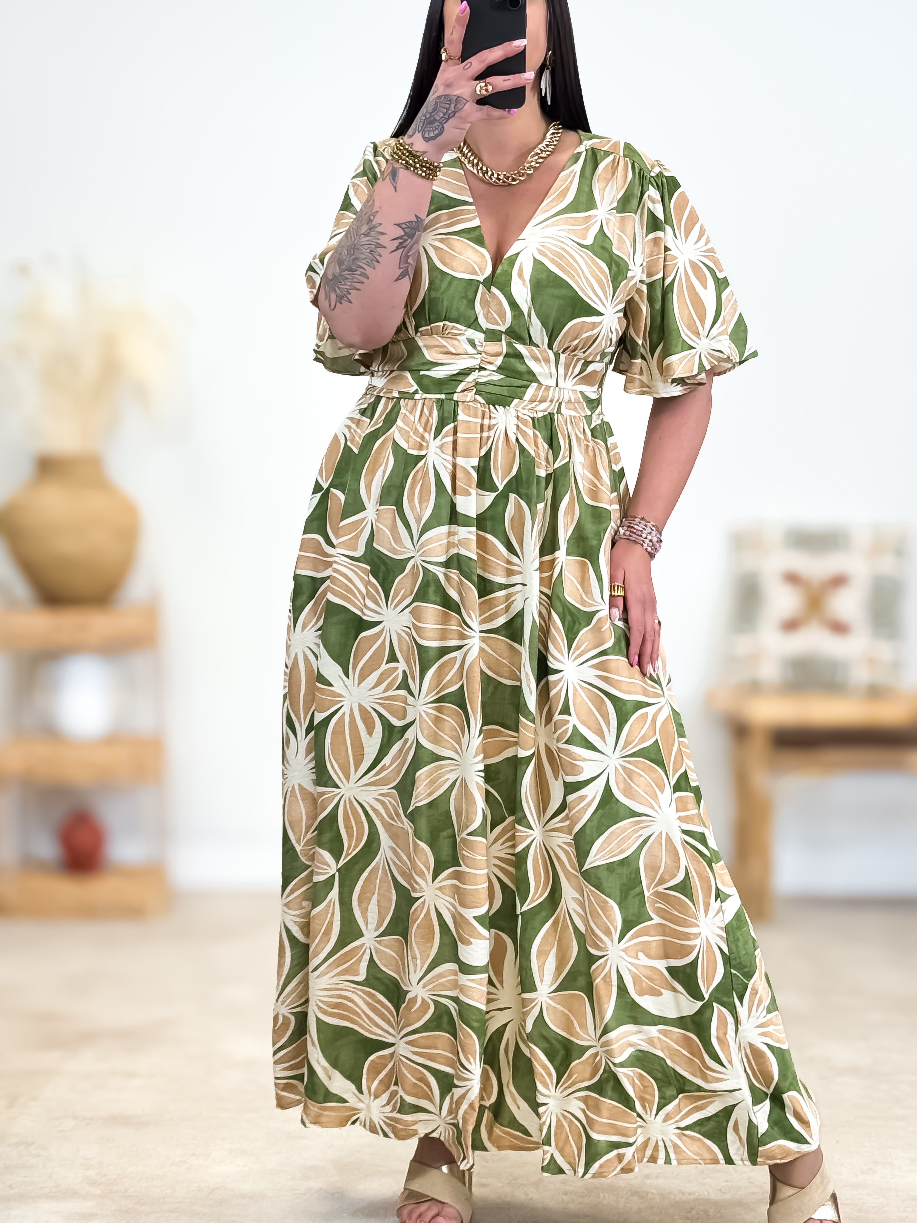 Robe - Moïra - Kaki