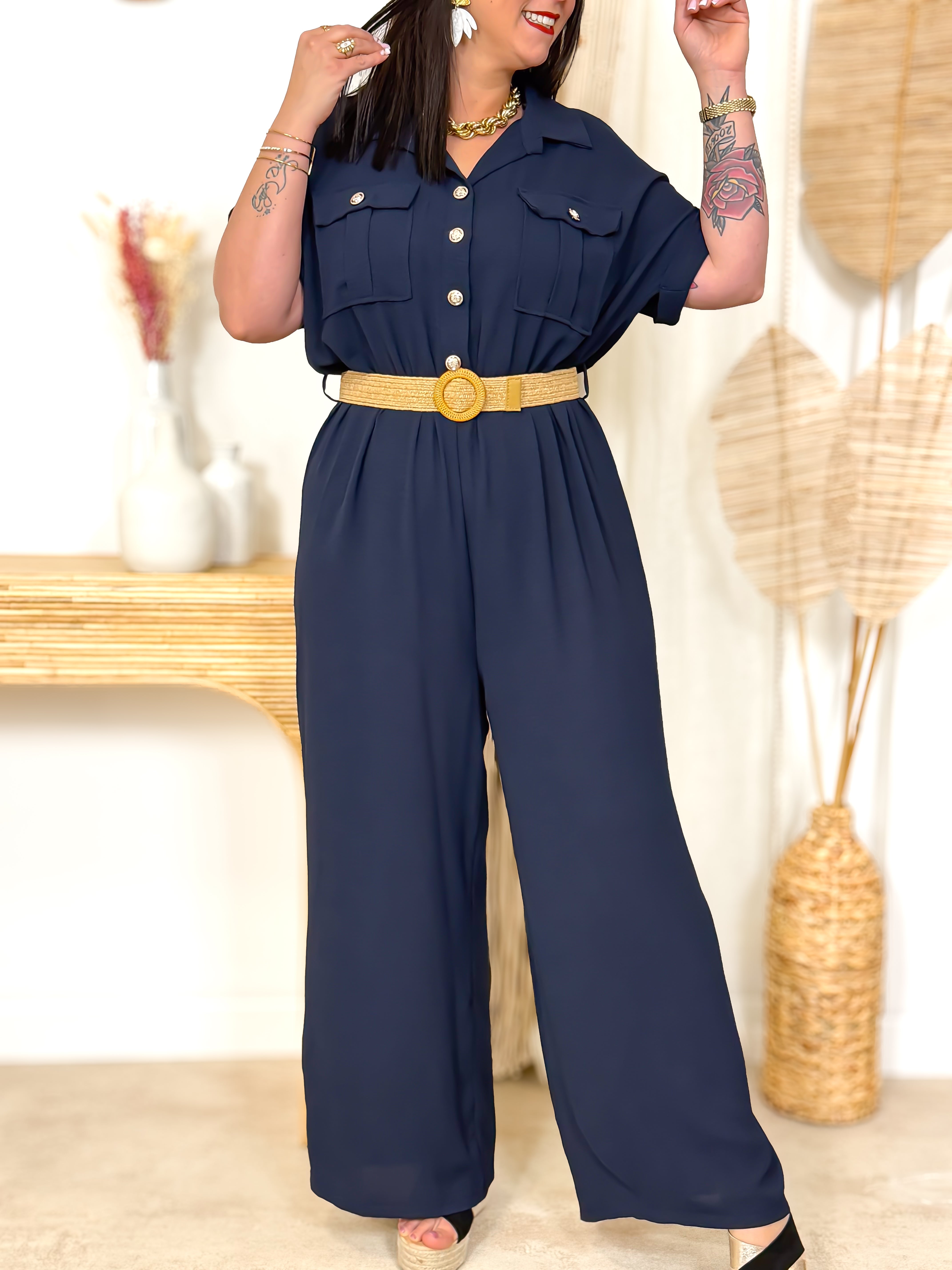Jumpsuit - Bernadette - Zwart