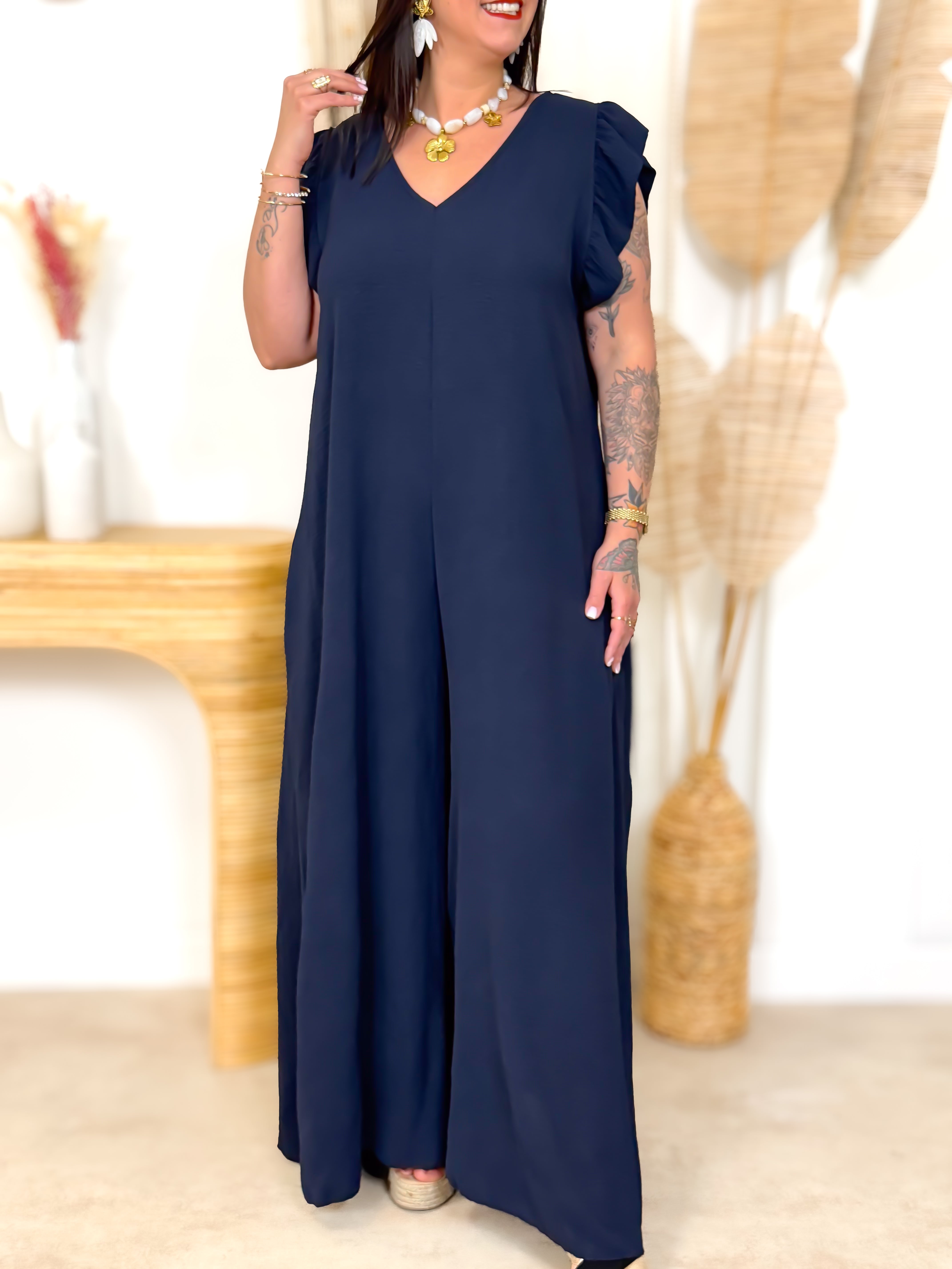 Jumpsuit - Bernadette - Zwart