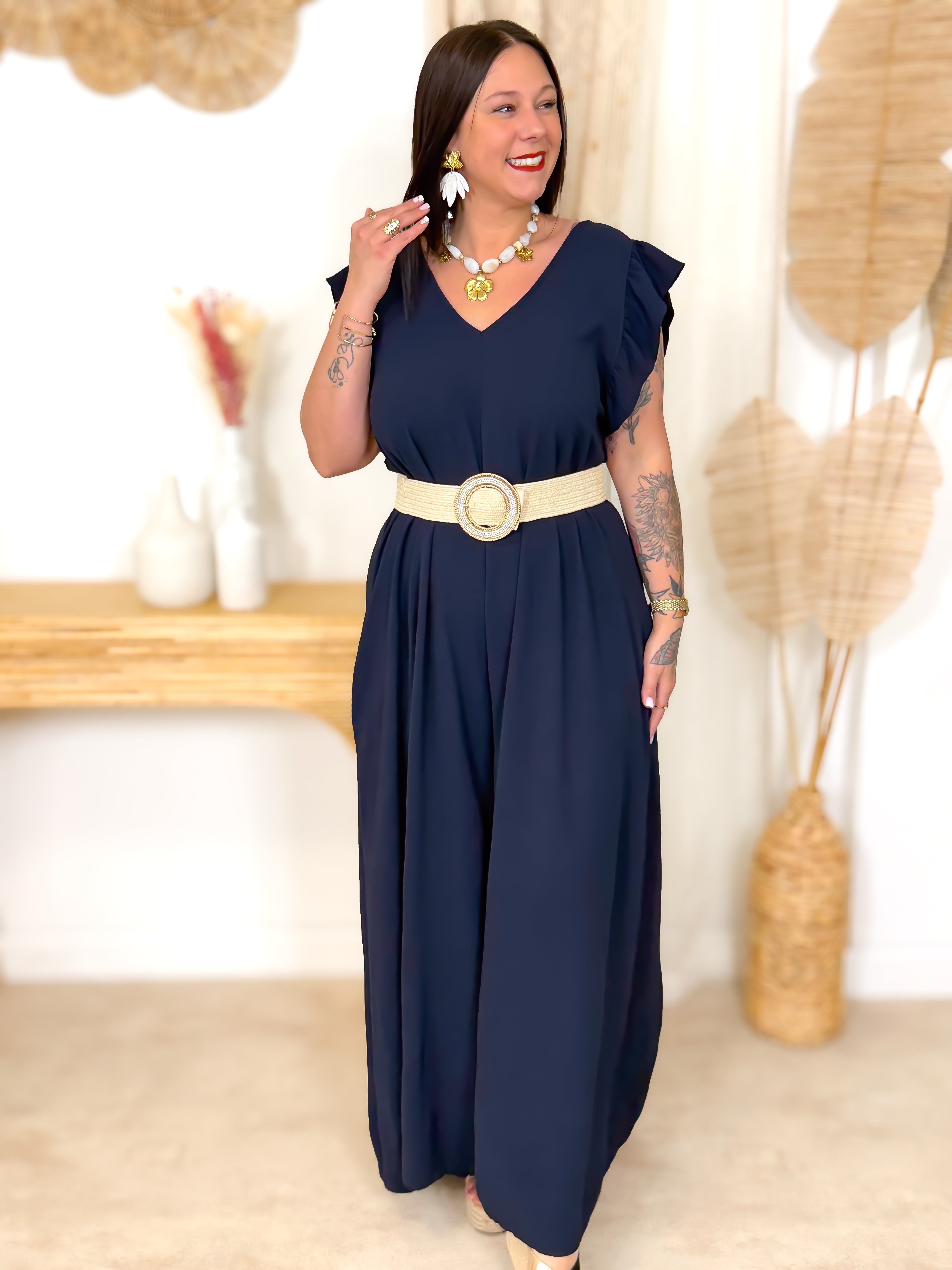 Jumpsuit - Bernadette - Zwart
