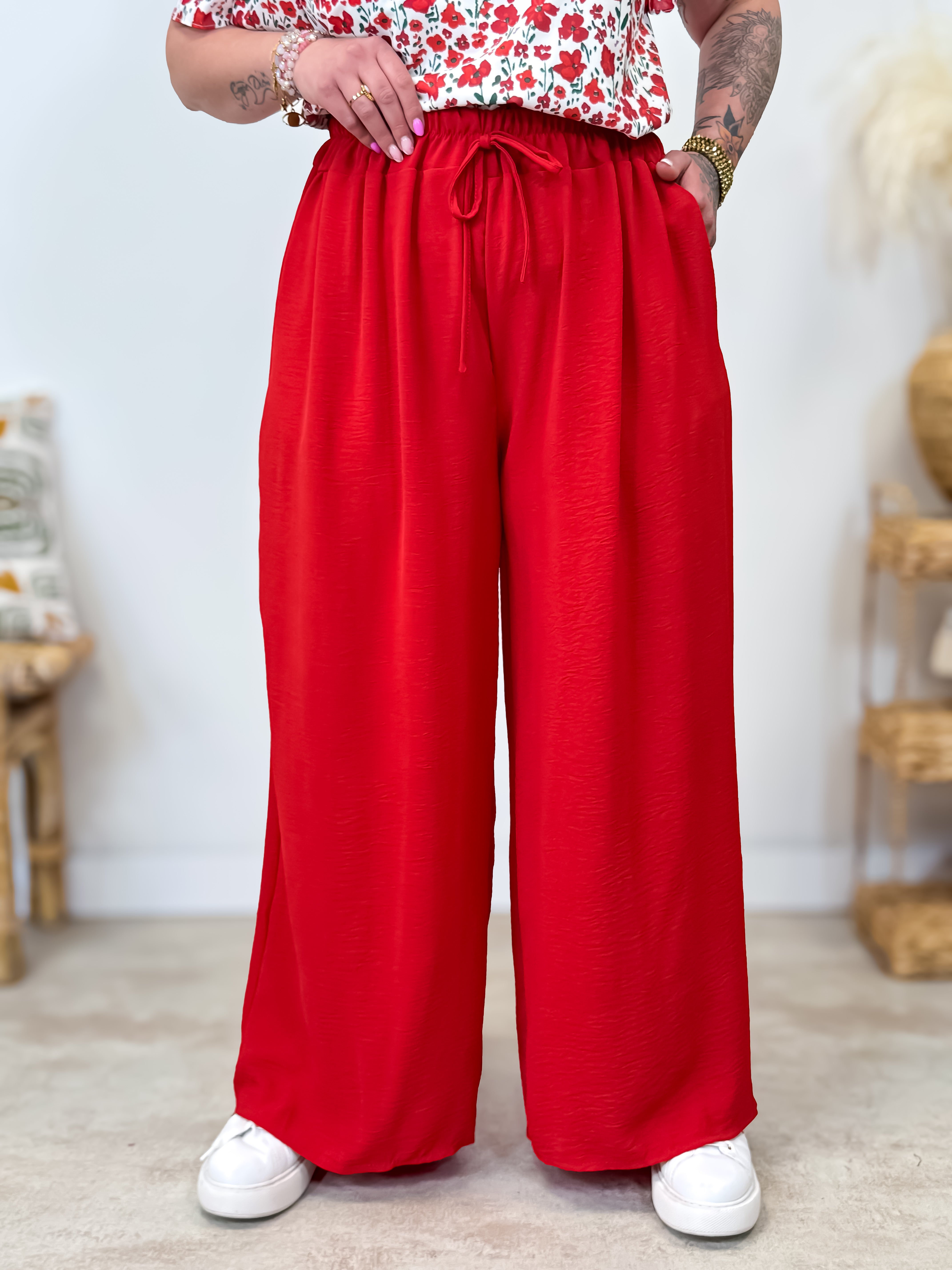Palazzo - Fanny - Rouge