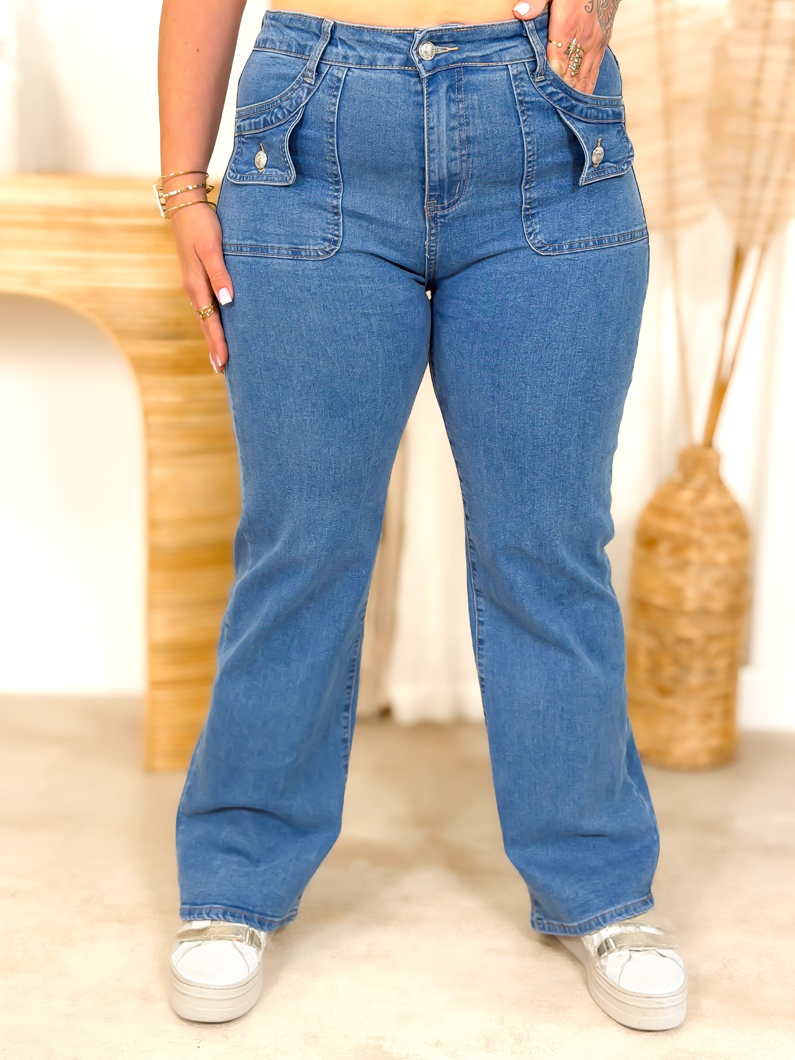 Jeans - Melania - Blauw