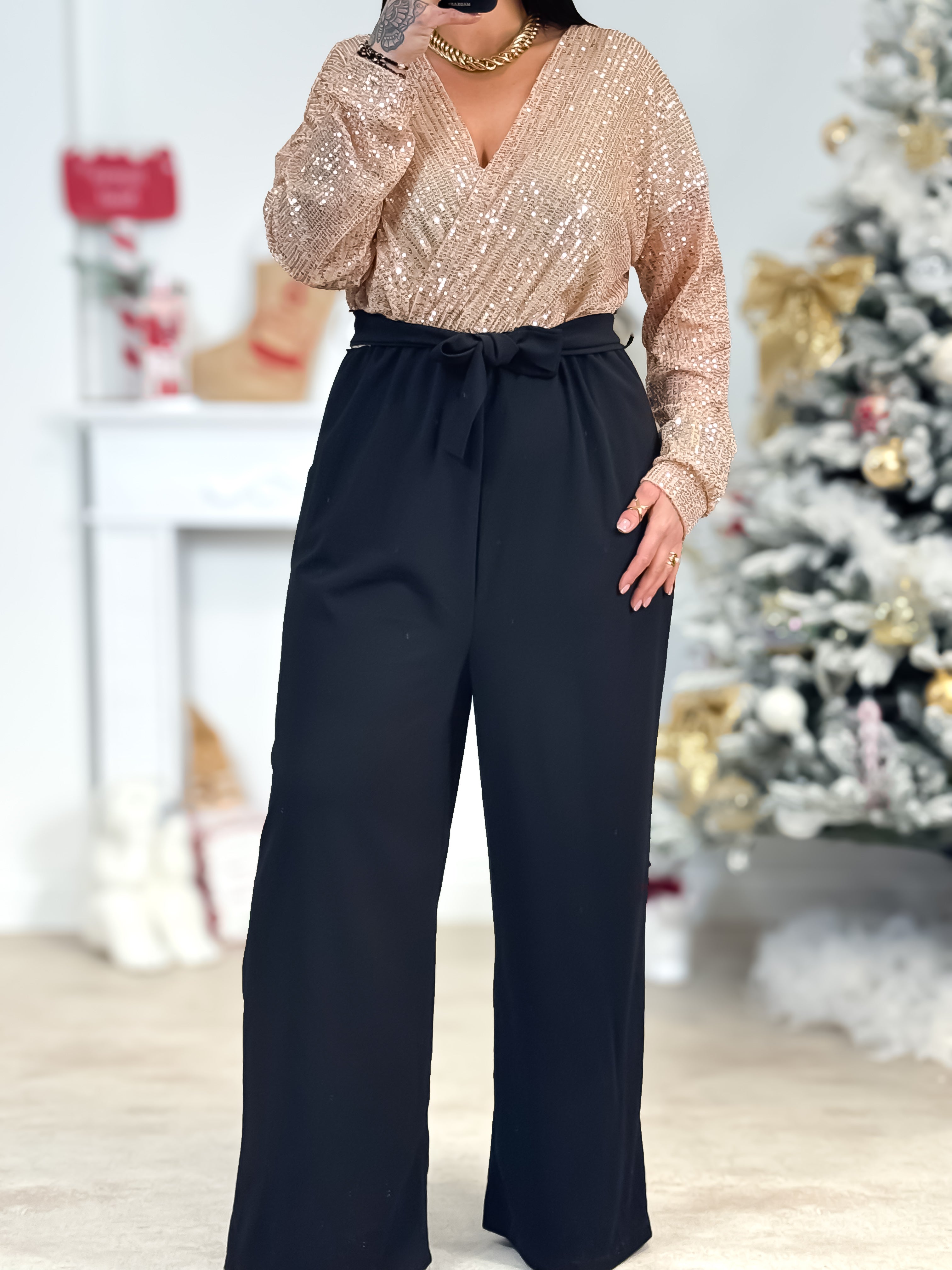 Combinaison - Eve - Rose & Noir