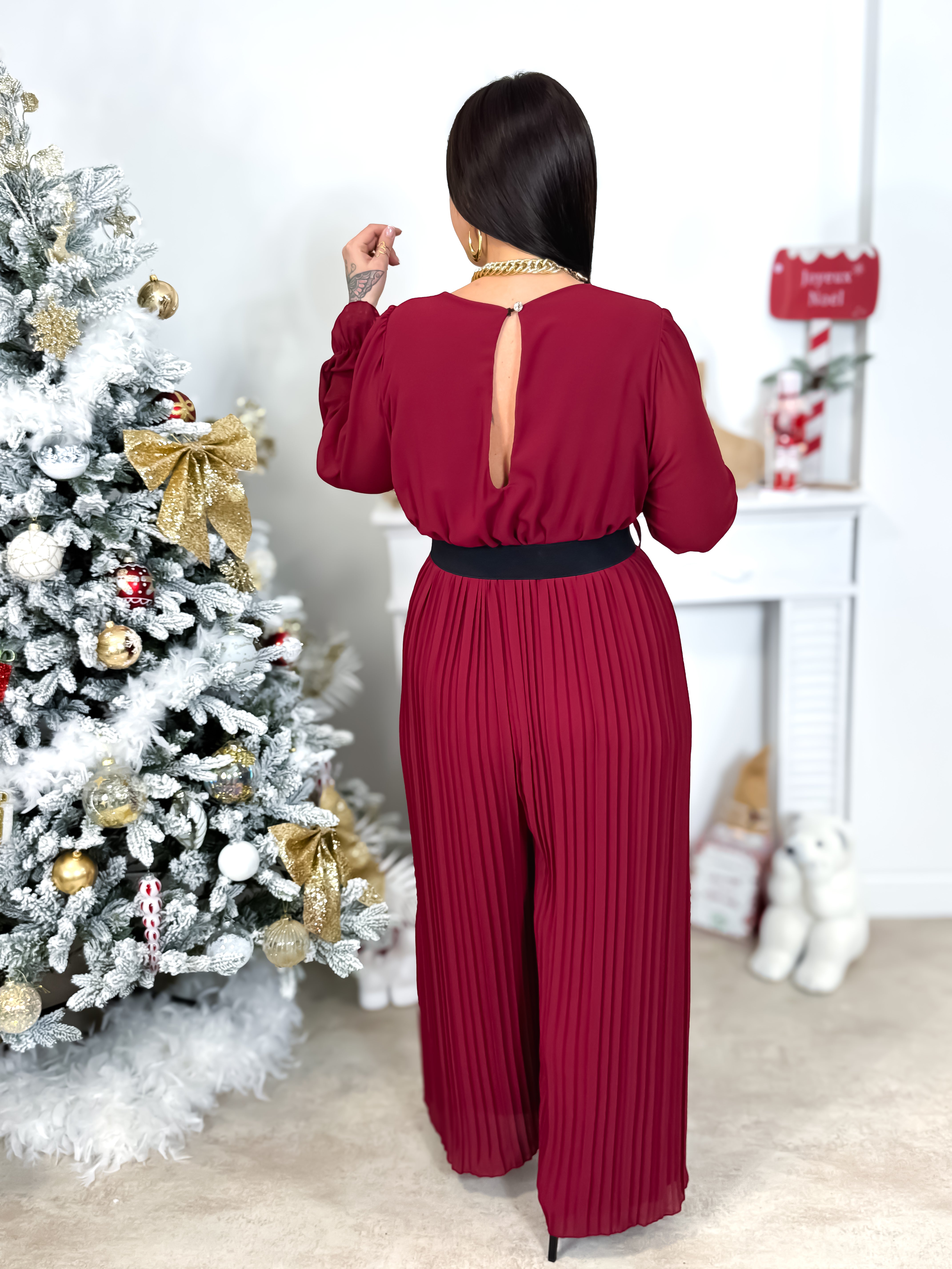 Combinaison - Constance - Bordeaux