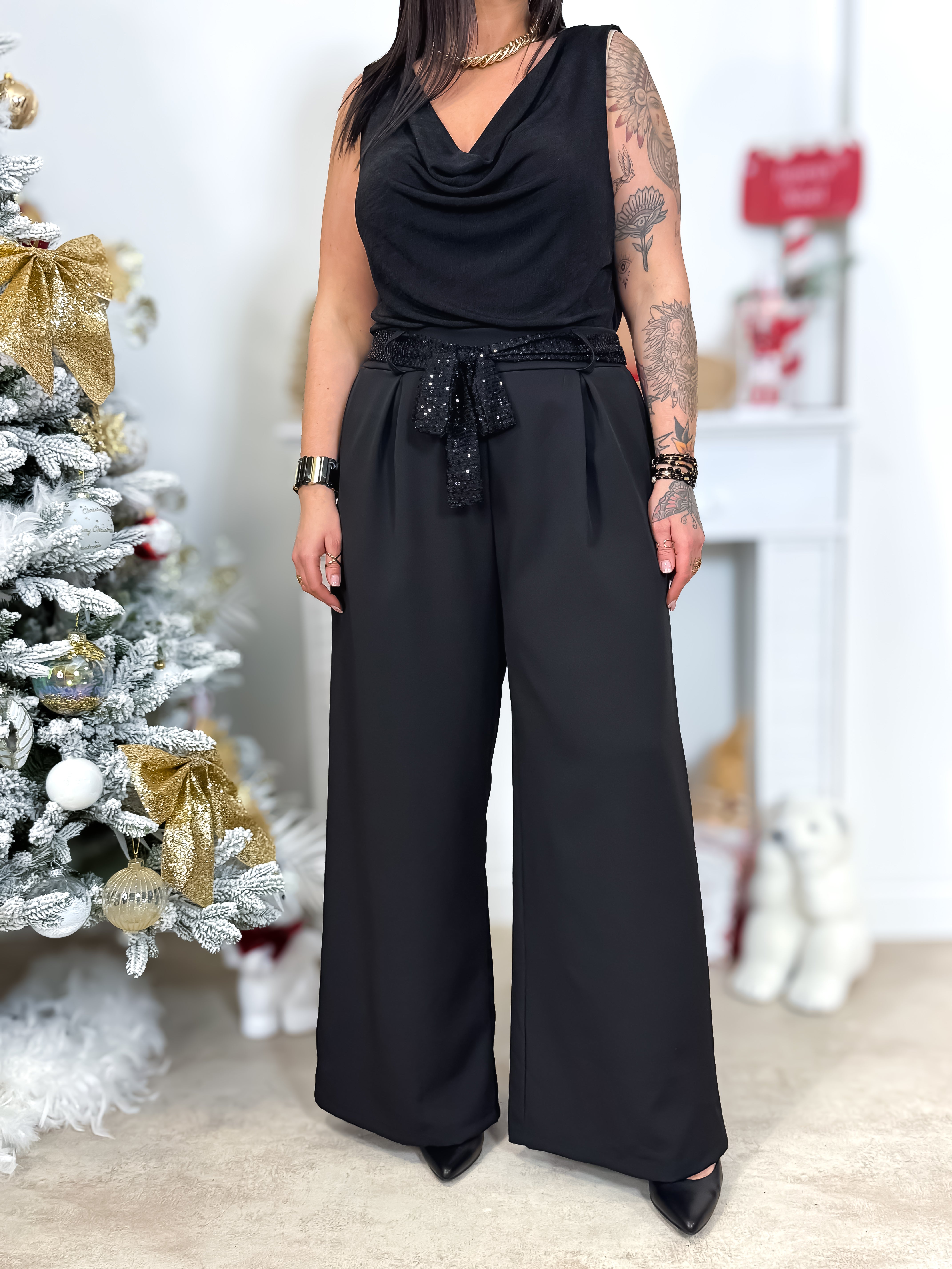 Pantalon - Rayna - Noir / PRÉVENTE 02/12 /