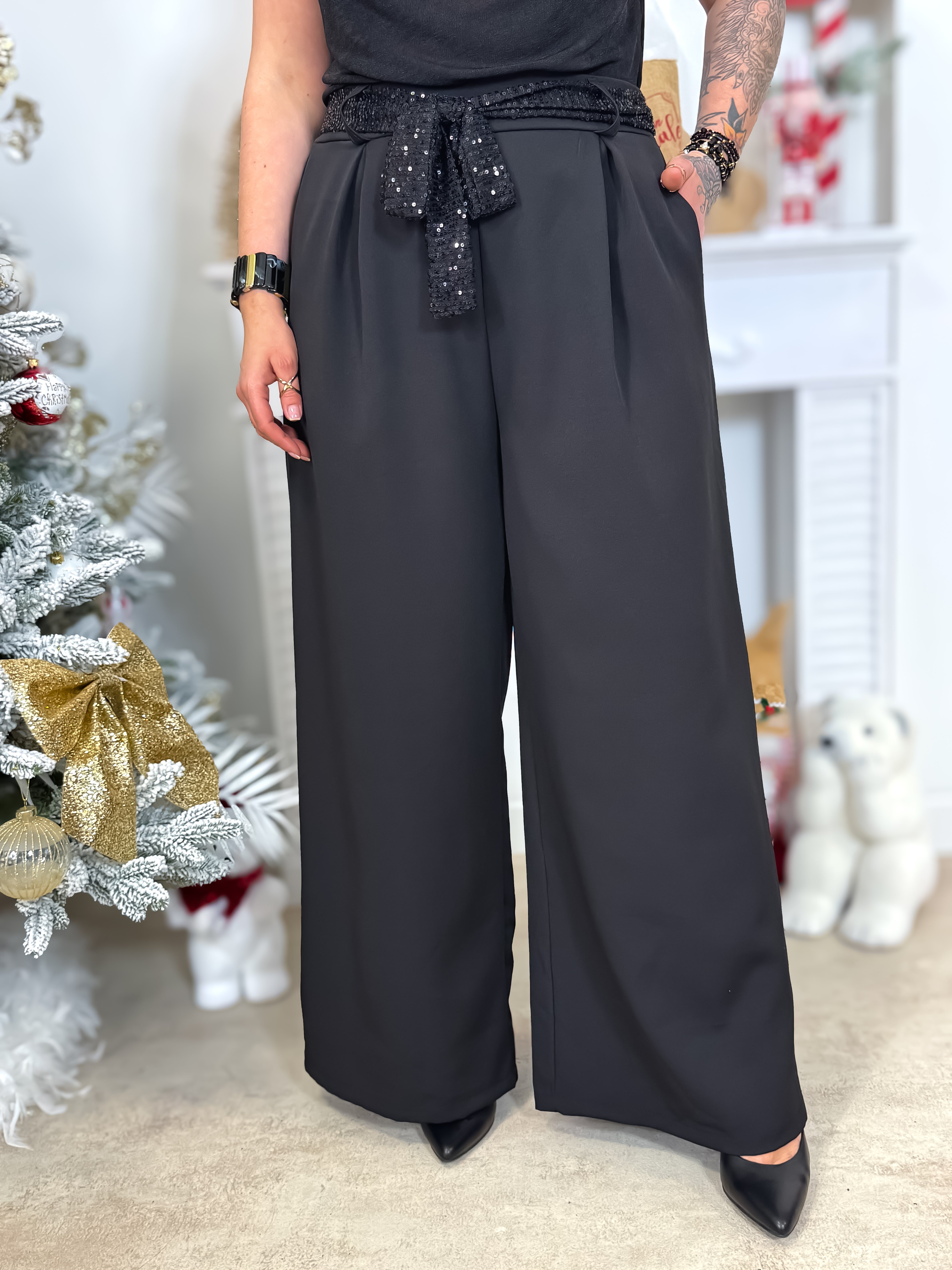 Pantalon - Rayna - Noir / PRÉVENTE 02/12 /