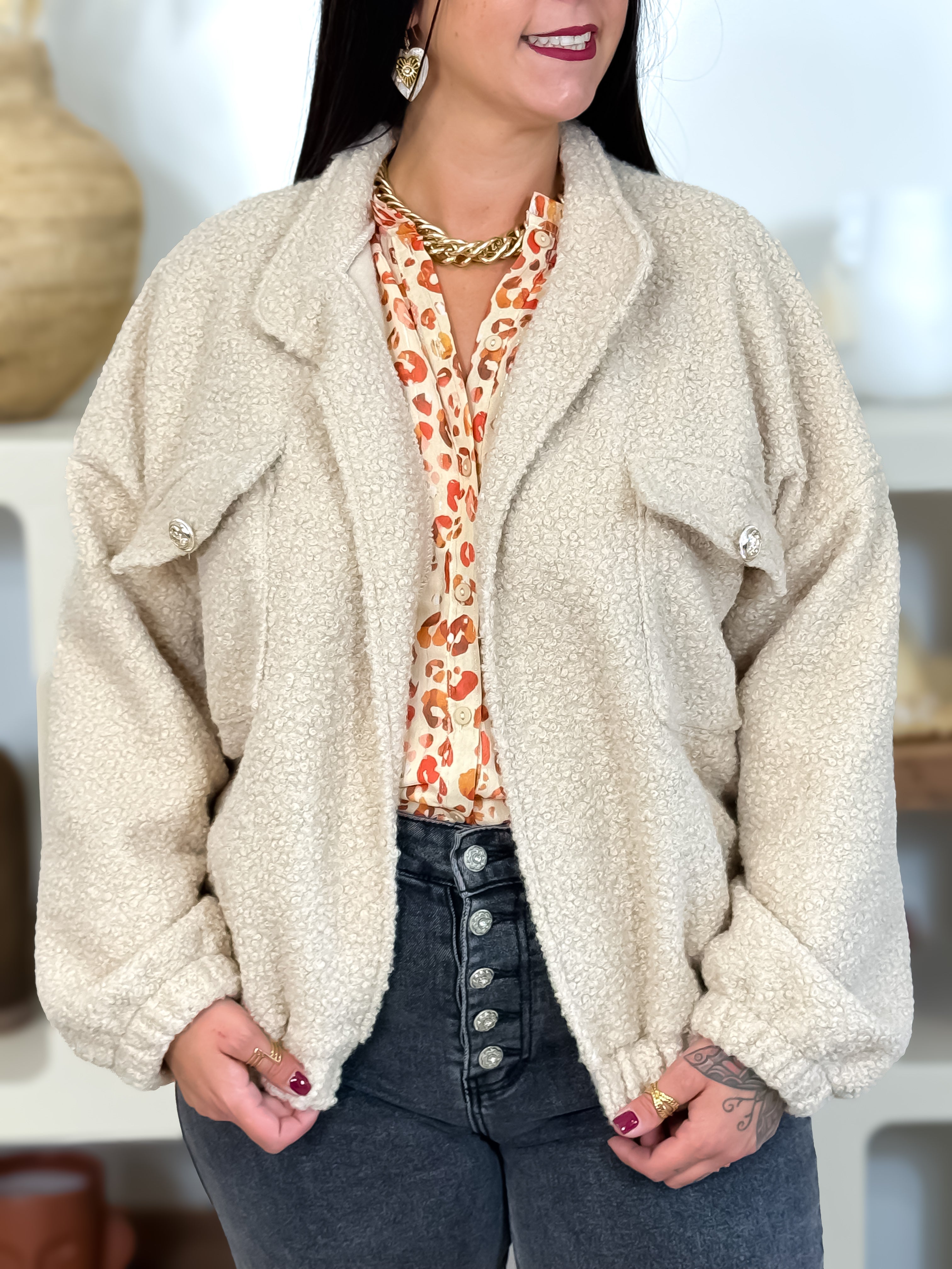 Veste - Dahina - Beige