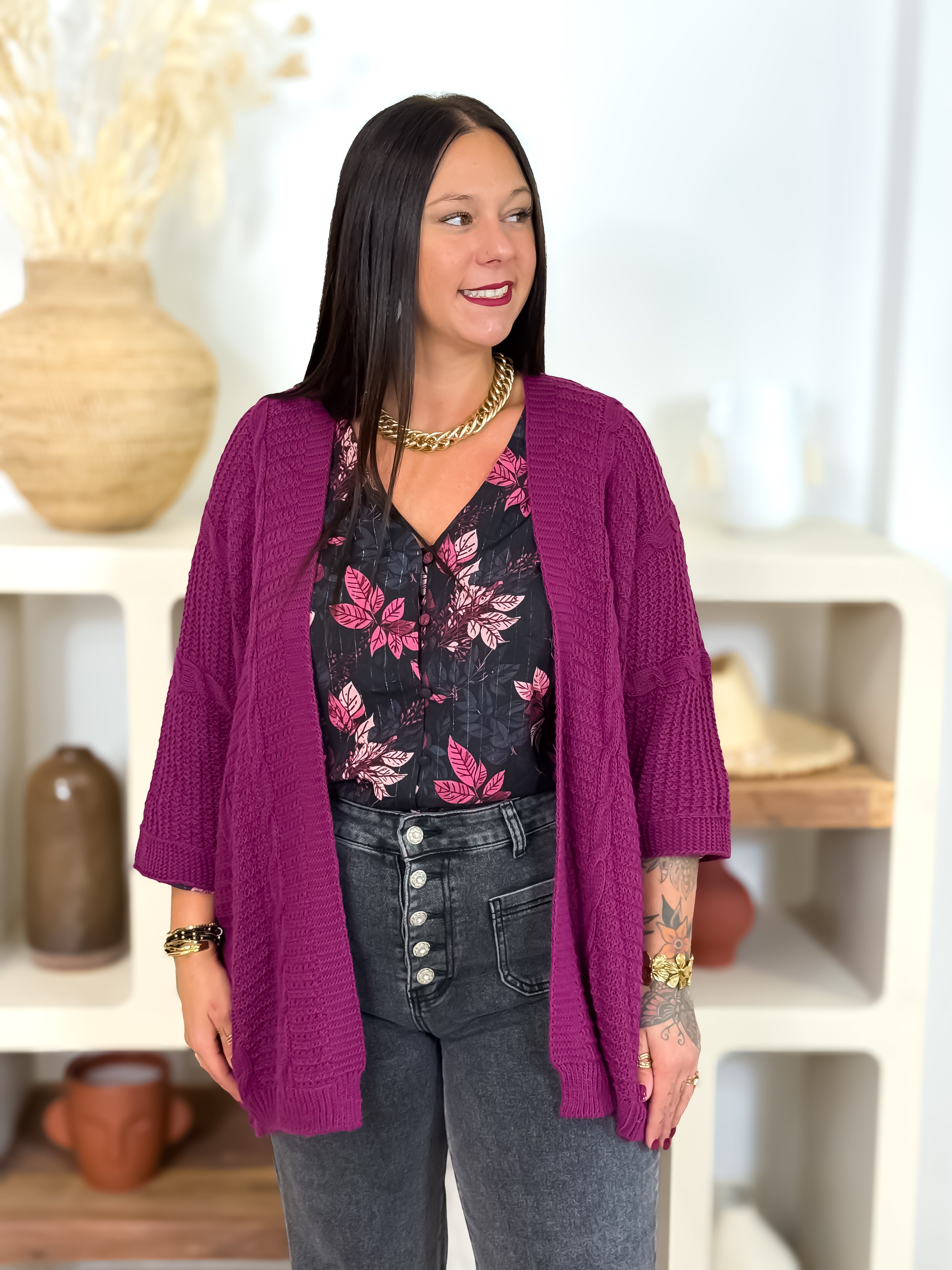 Gilet - Gianna - Magenta