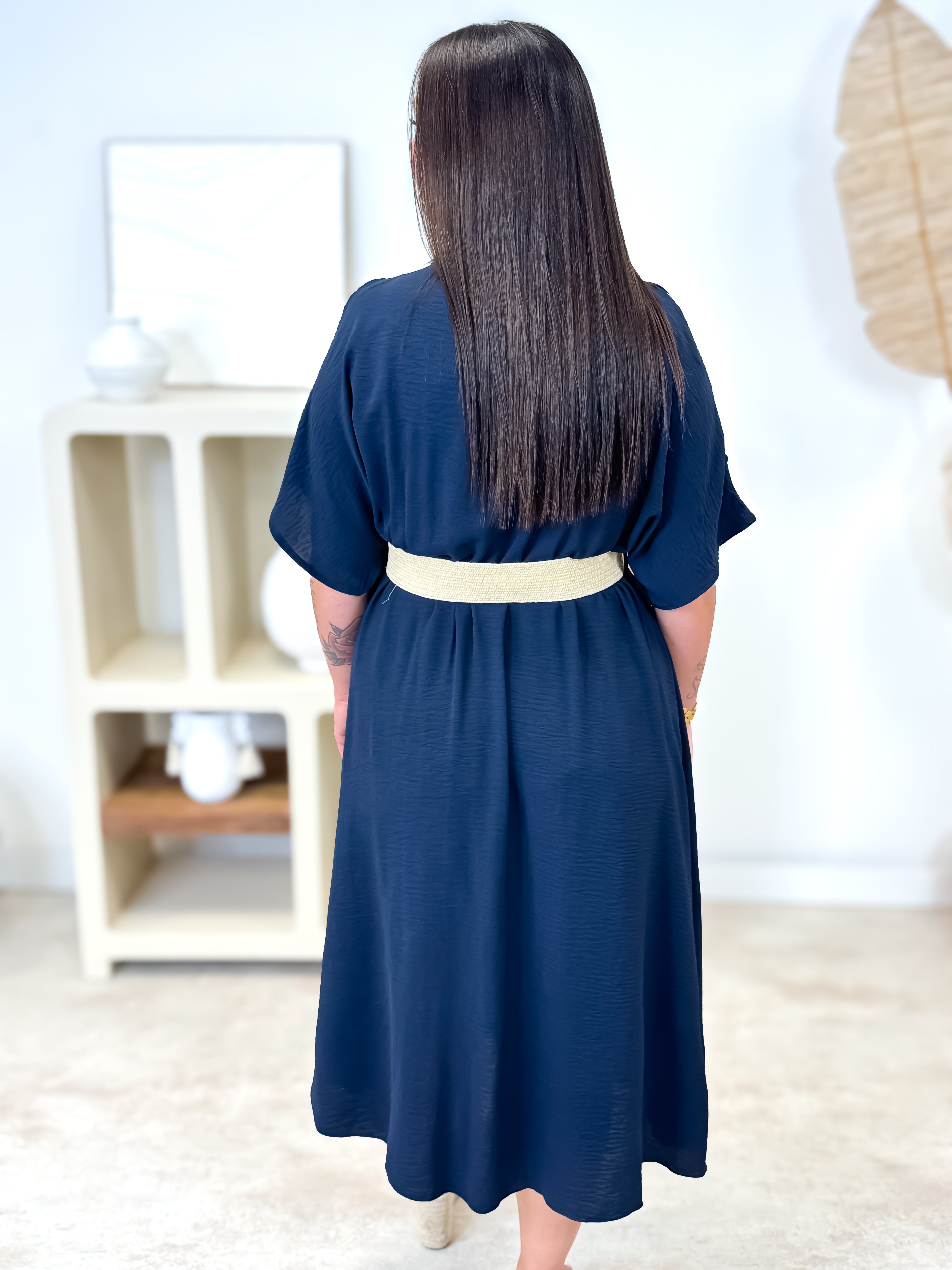 Robe - Johanna - Bleu Marine