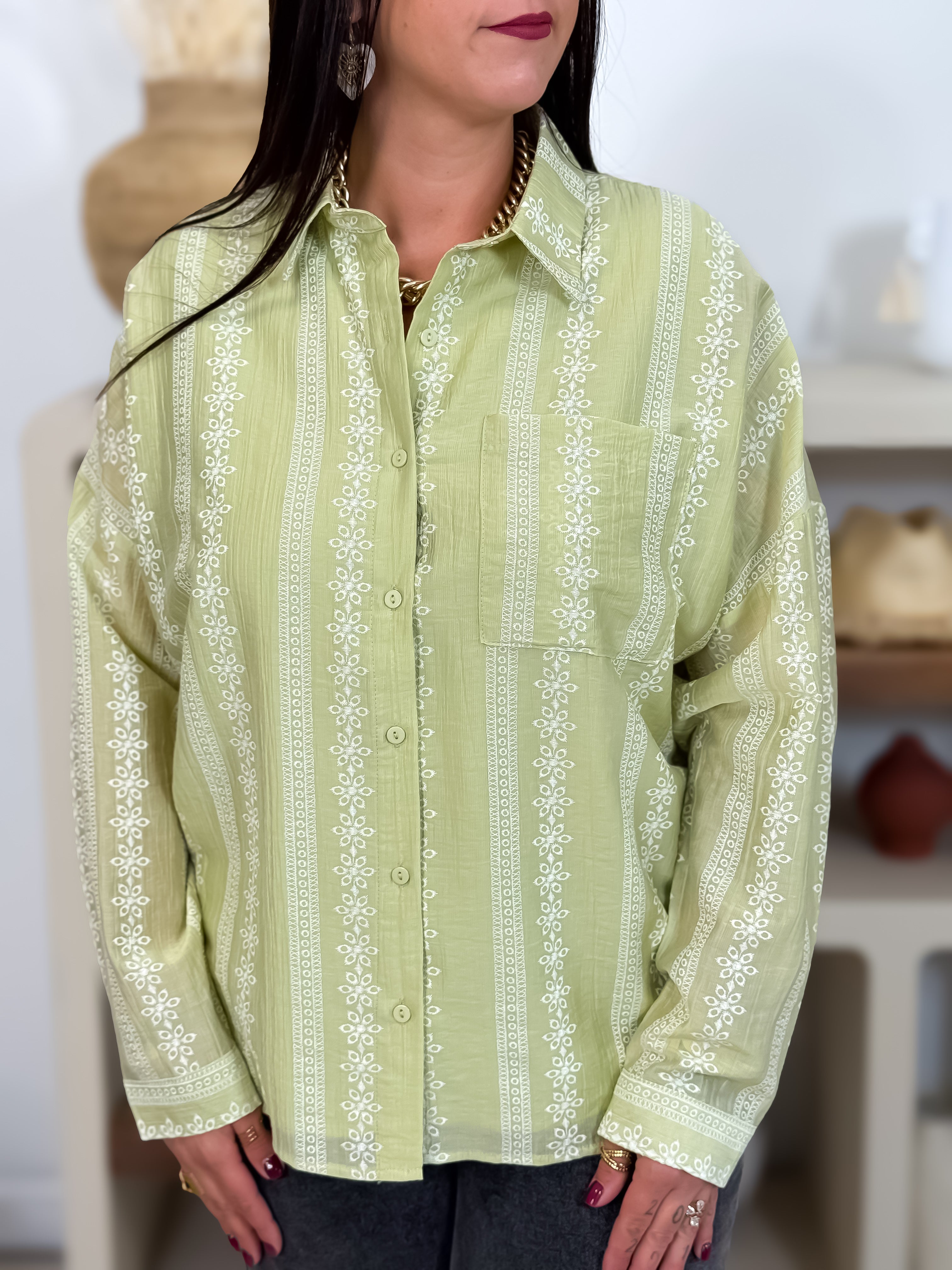 Shirt - Séverine - Kaki